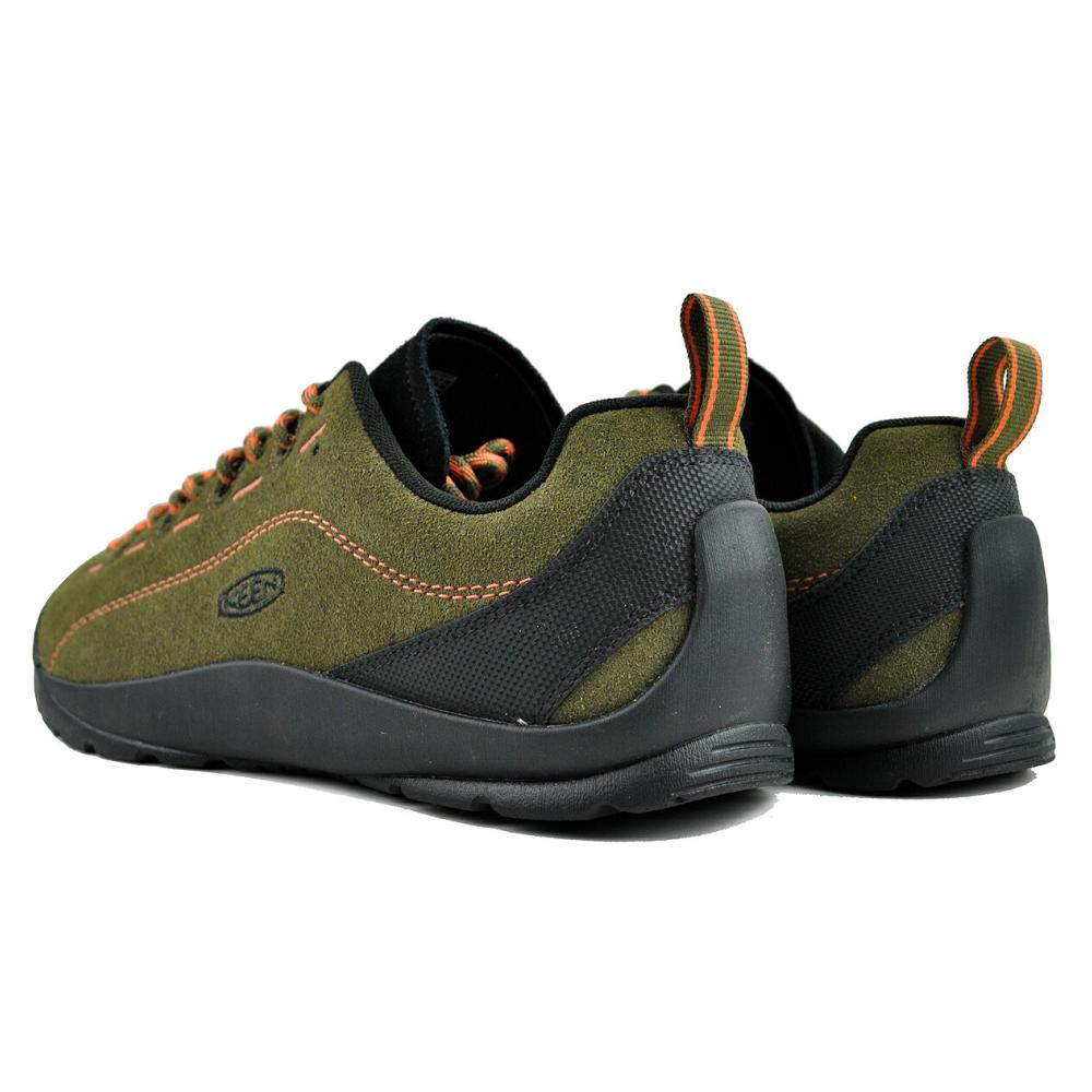 KEEN クライミングシューズ ブラウン/グリーン KEEN（キーン） KEEN JASPER DARK OLIVE/SCARLET IBIS 1029403