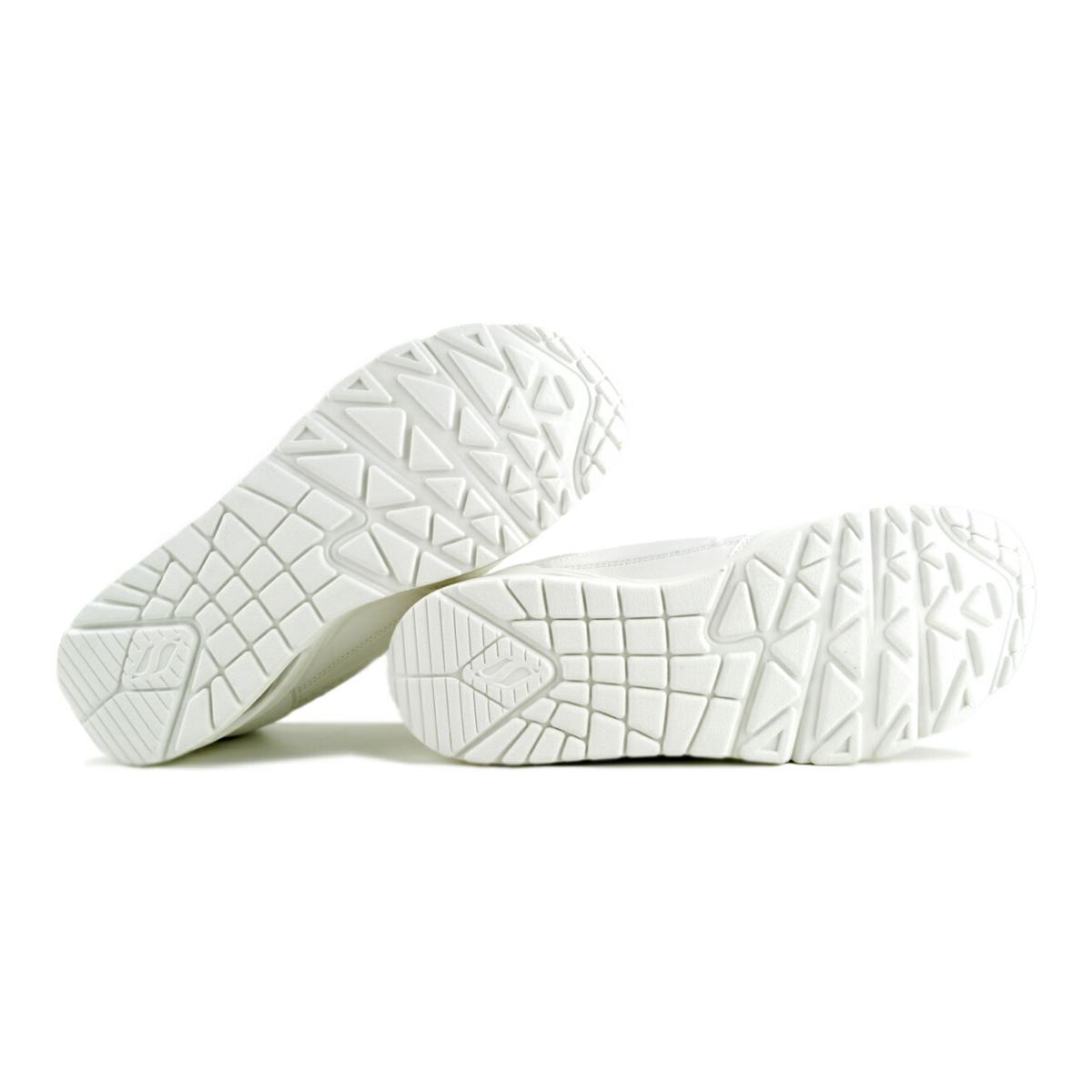 SKECHERS（スケッチャーズ） SKECHERS UNO-BANKSIA LUXE WHITE 177118