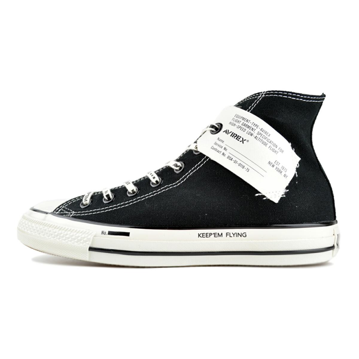 CONVERSE（コンバース） CONVERSE ALL STAR AGED HI/AVIREX BLACK