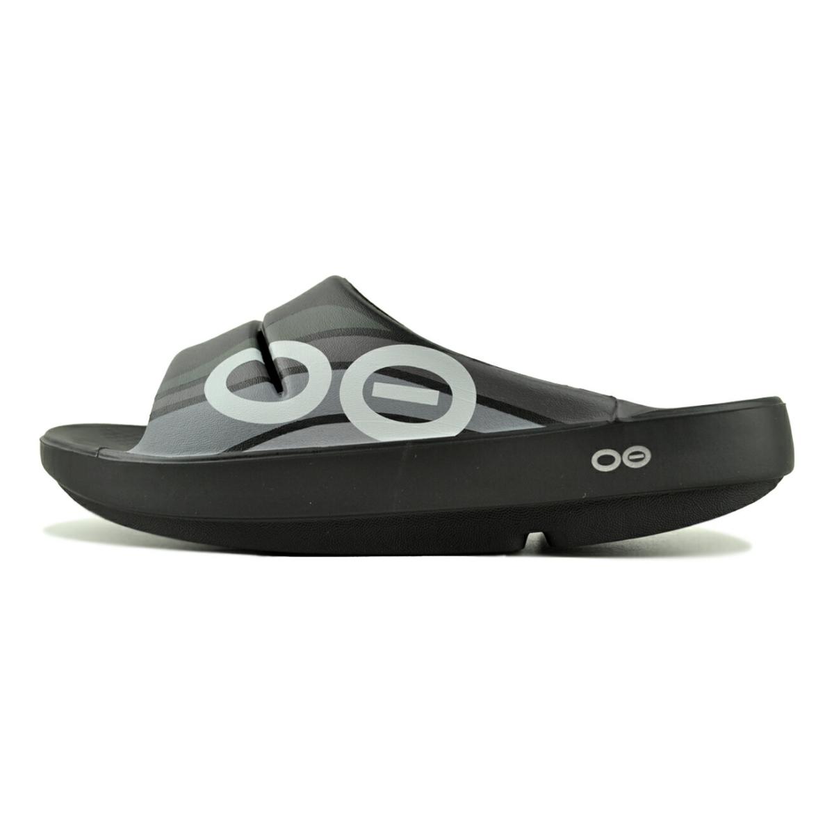 OOFOS（ウーフォス） [ポイント10倍] OOFOS OOahh SPORT BLACK WAVE