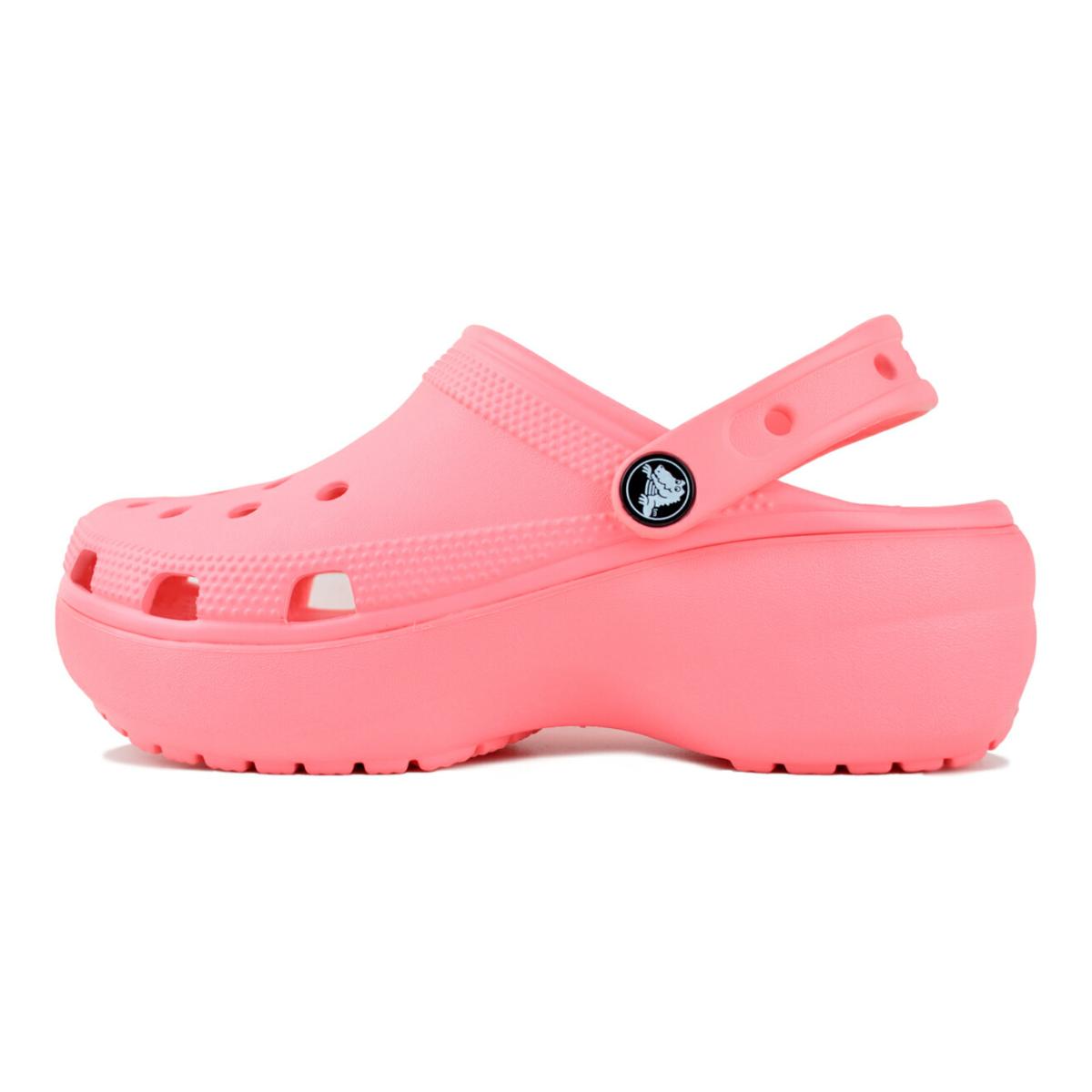 レッドコロソマ　２５cm± 楽天市場】クロックス crocs【レディース サンダル】Classic Platform