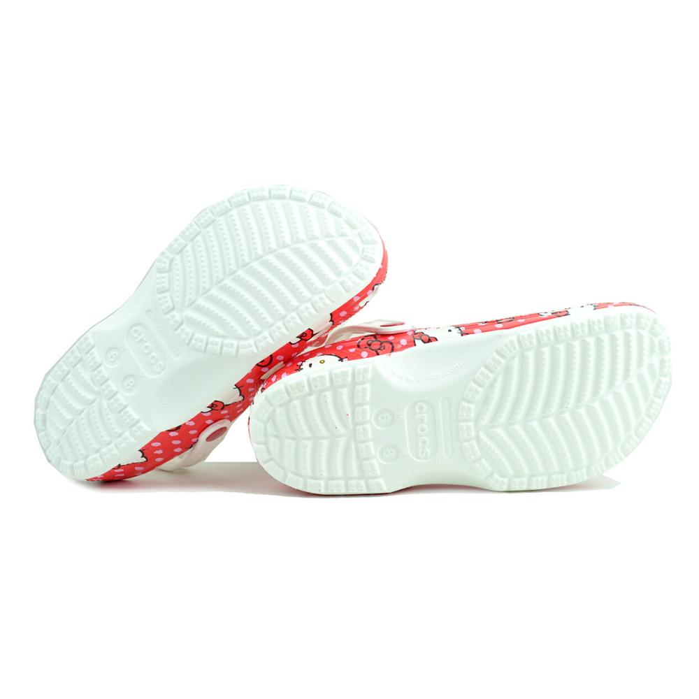 sai09　3枚セット crocs】 クロックス HELLO KITTY RED CLASSIC CLOG ハローキティ
