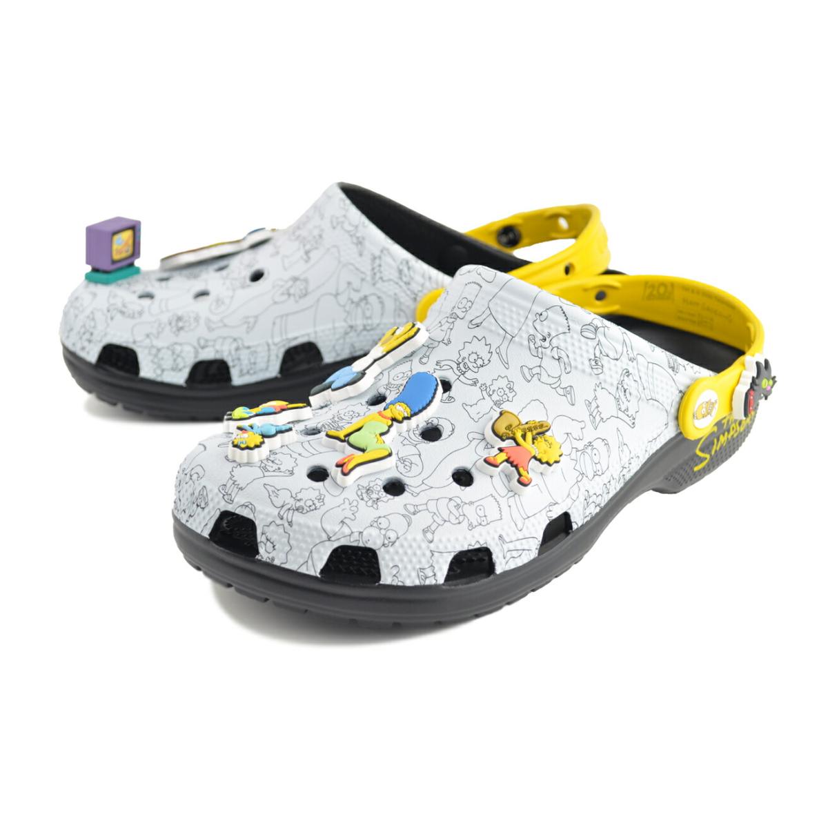 新品 crocs The Simpsons クロックス シンプソンズ 24cm Amazon | 【クロックス】 ザ シンプソンズ クラシック クロッグ マルチ
