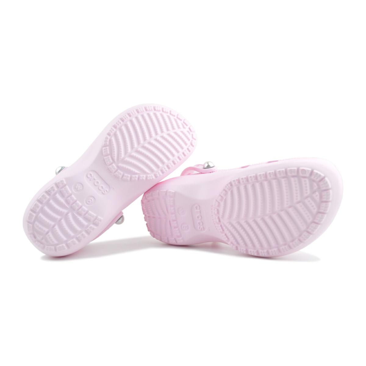 クロックス　厚底　ピンク　パール　crocs crocs クロックス サンダル CROCS クラシック プラットフォーム