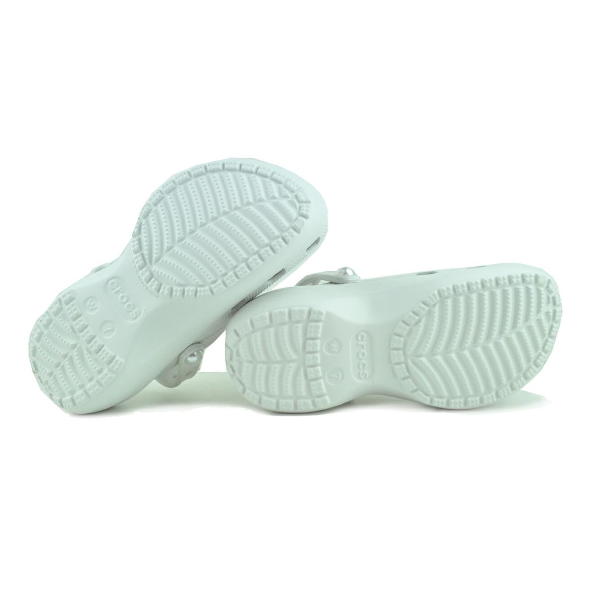 crocs（クロックス） crocs CLASSIC PLATFORM BOUQUET CLOG MOON LIGHT