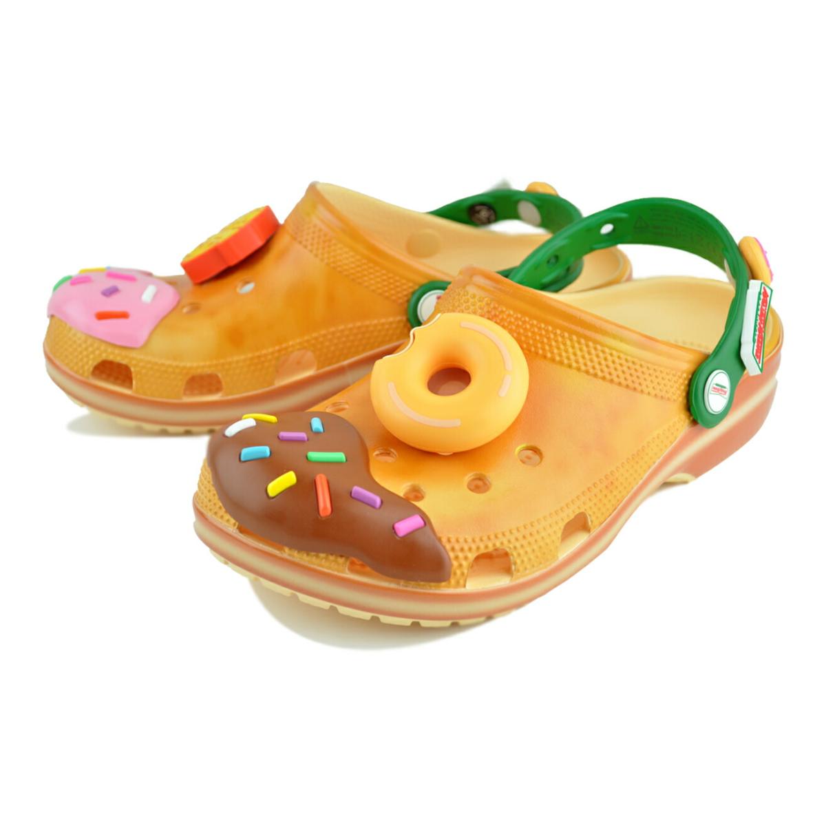 クリスピー・クリーム クロックス クラシック クロッグ ゴールデンアワー 23 クリスピー・クリーム クロックス クラシック クロッグ crocs