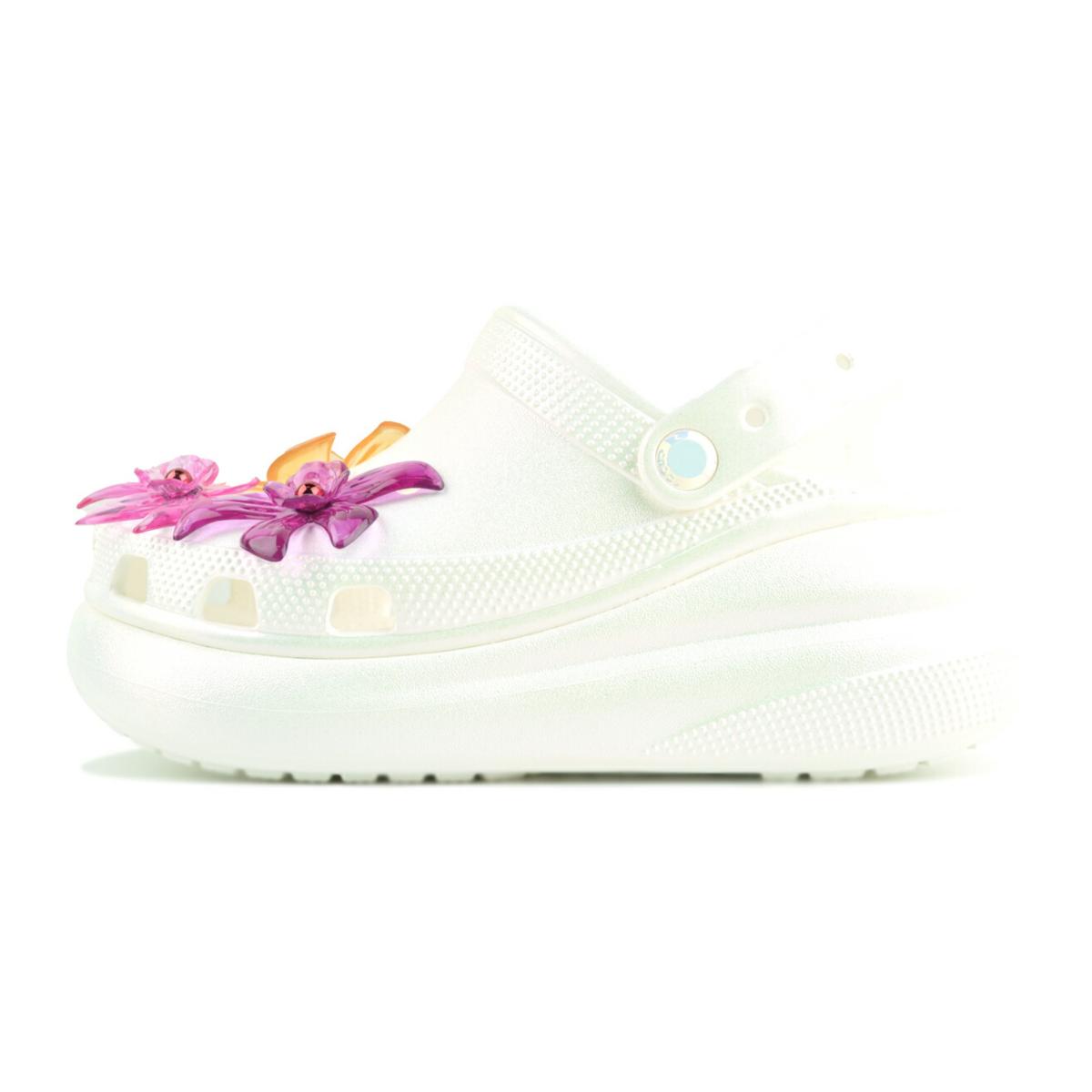 crocs（クロックス） crocs CRUSH PEARLIZED FLORALS CLOG 211629-100