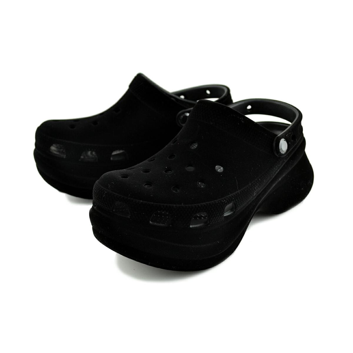 crocs（クロックス） crocs BAE VELVET CLOG BLACK 211919-001 ベイ