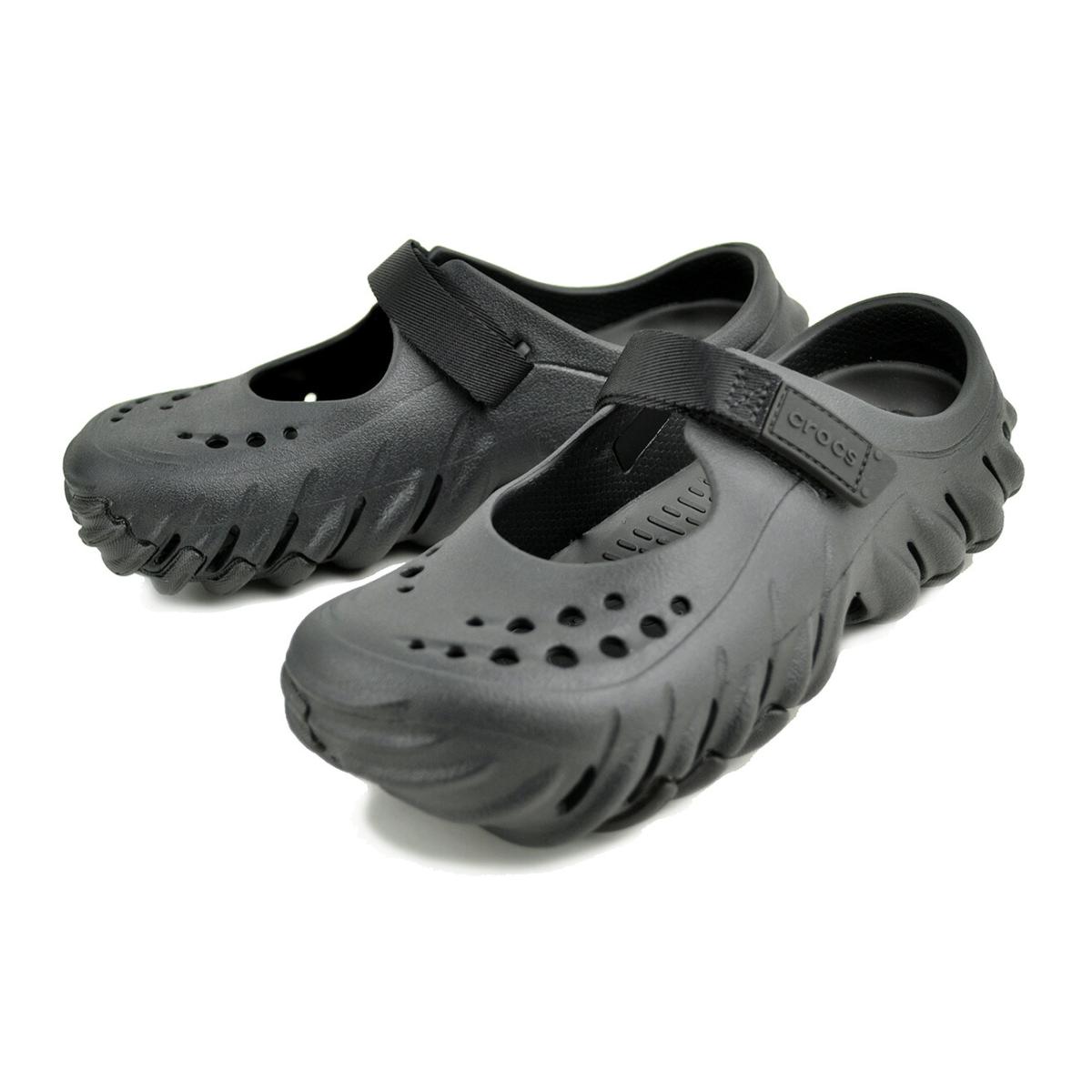 crocs（クロックス） crocs ECHO MARY JANE CLOG BLACK 211996-001