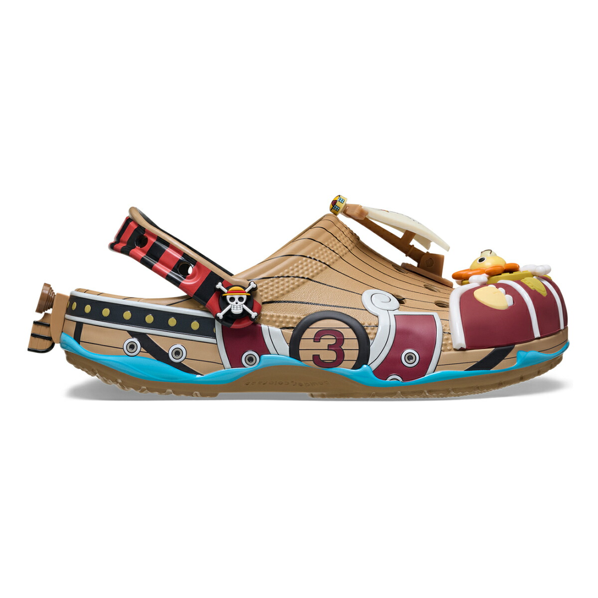 Cima クロックス ONEPIECE×crocs 3種類コンプリート新品 ONE PIECE×atmos×Crocsのトリプルコラボが実現！“解放のドラム”が