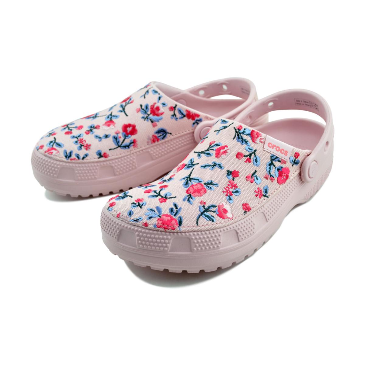 crocs（クロックス） crocs CLASSIC CRAFTED FLORALL COTTON CANDY