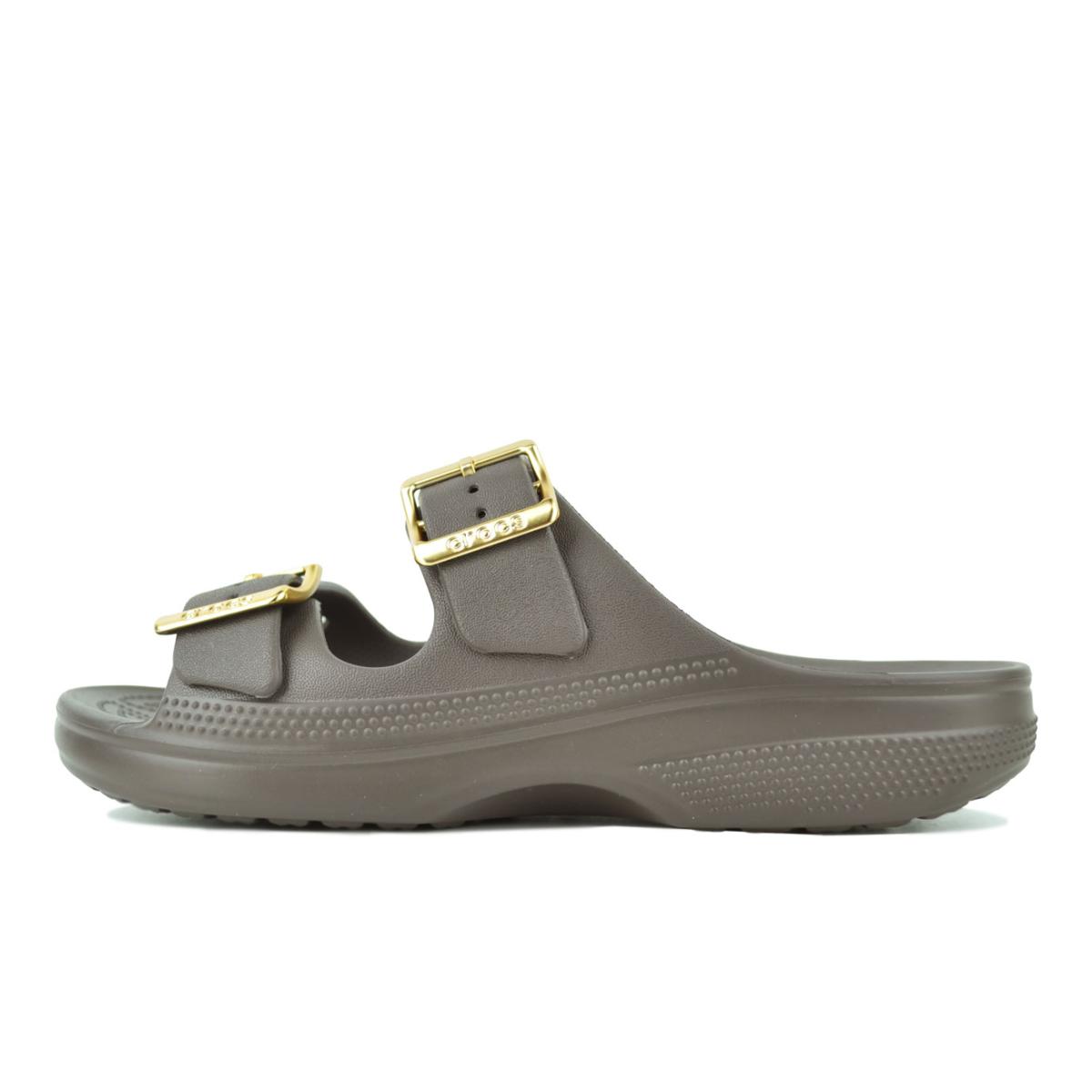crocs（クロックス） crocs SATURDAY METALLIC BUCKLE SANDAL W