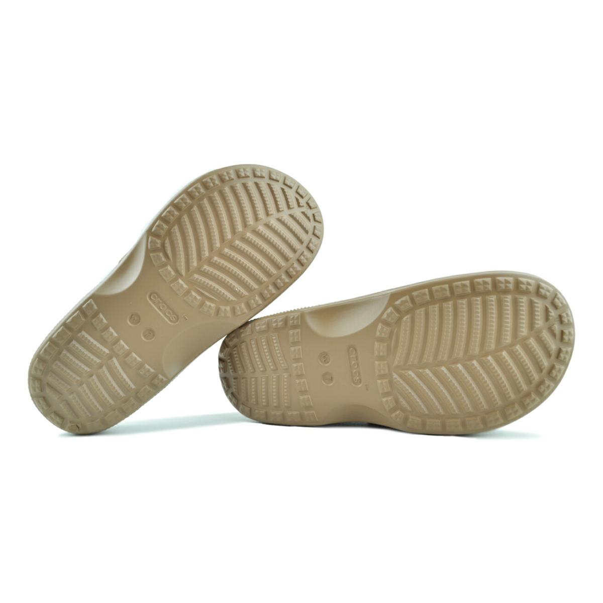 crocs（クロックス） crocs SATURDAY METALLIC BUCKLE SANDAL W SEPIA