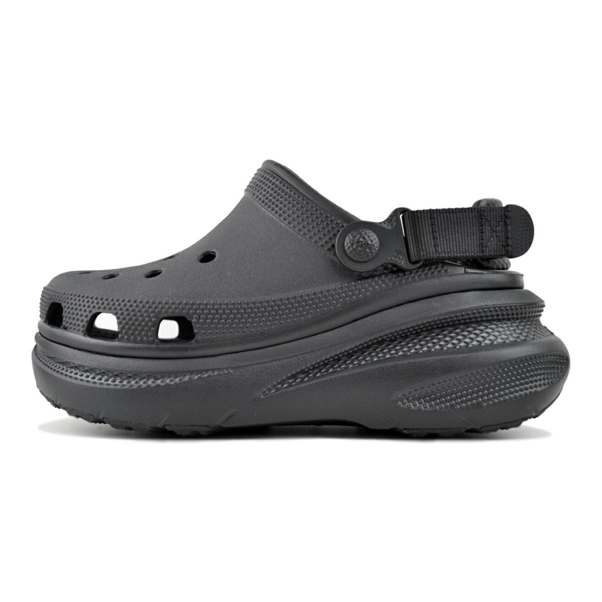 crocs（クロックス） crocs NEW CRUSH CLOG BLACK 213448-001 ニュー