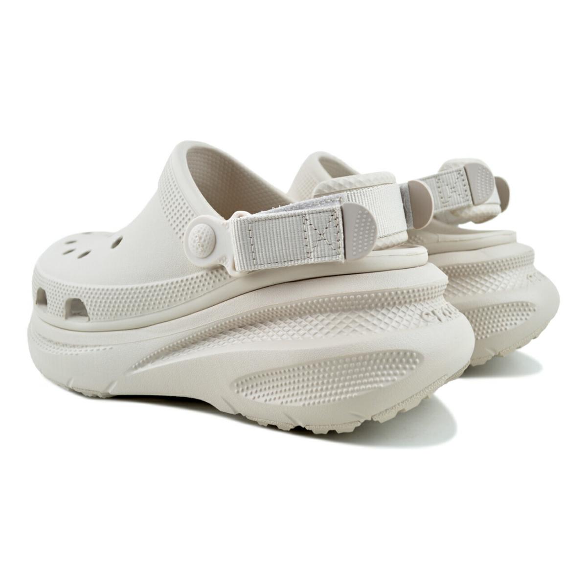 Crocs、クロックス、クラッシュ、チャーム付、新品未使用、美品、送料込み crocs（クロックス） crocs NEW CRUSH CLOG COCOA CREAM 213448-2pl