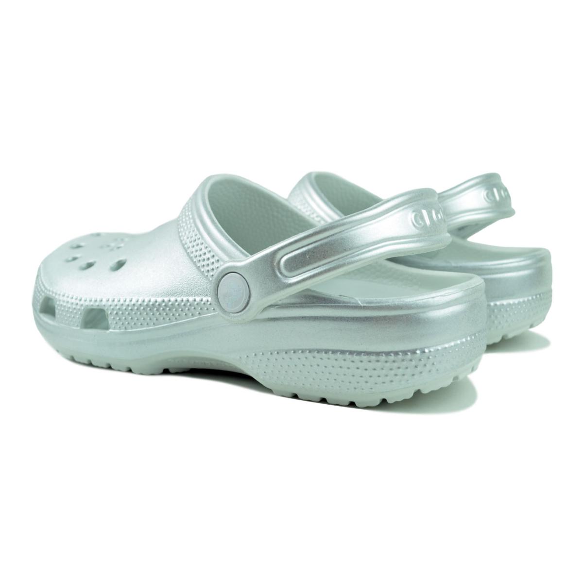 crocs（クロックス） crocs CLASSIC TINTED METALLIC CLOG MOON LIGHT