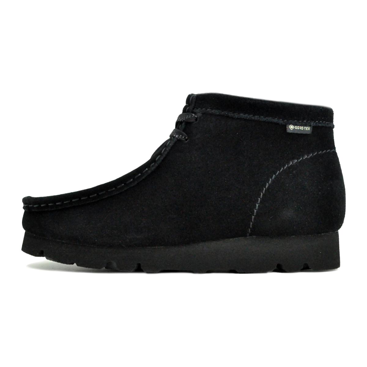 Clarks（クラークス） CLARKS W WALLABEE BOOT GORE-TEX BLACK