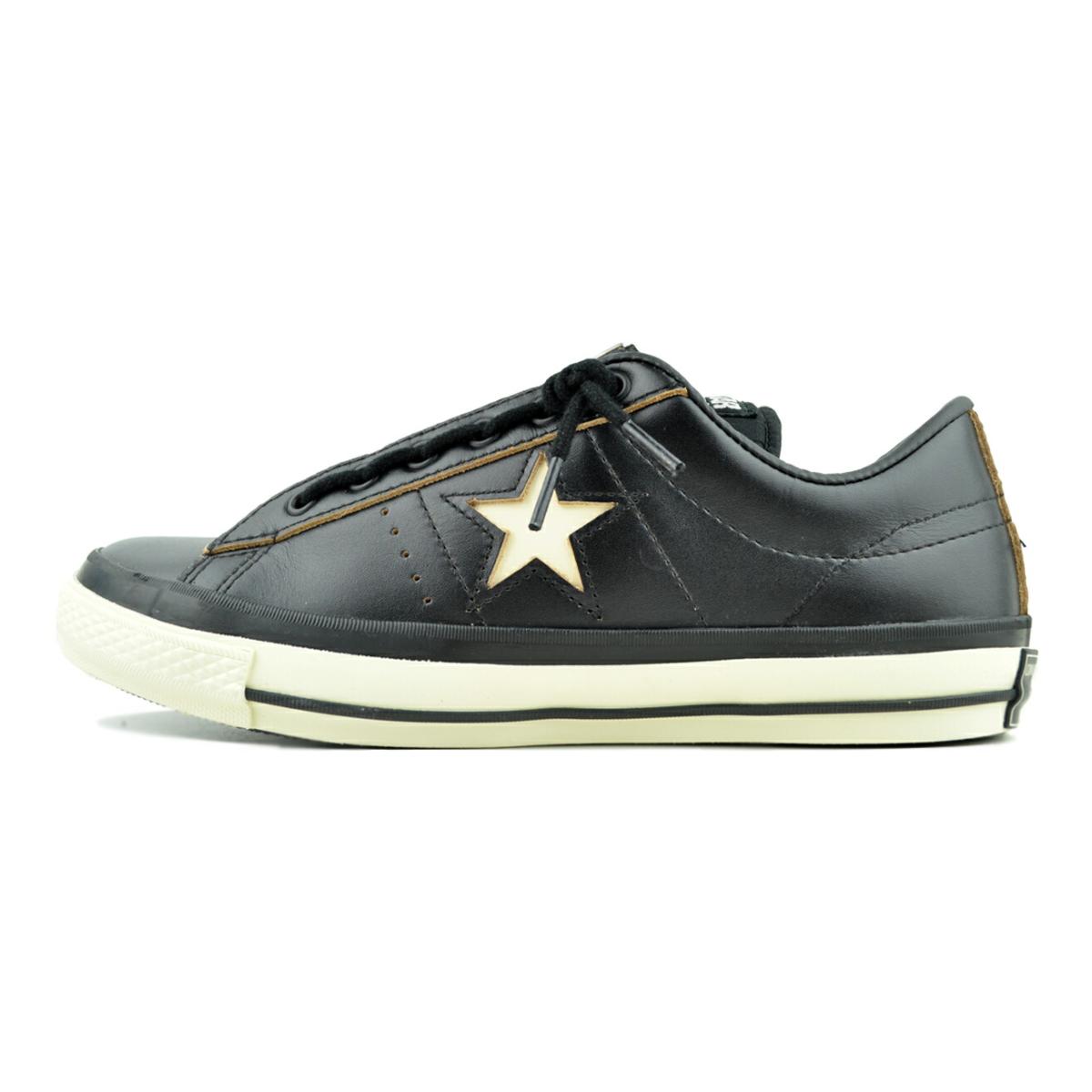 ★値下げしました！希少！黒ワンスター　CONVERSE ONE STAR 黒　size  7.1/2 CONVERSE（コンバース） CONVERSE ONE STAR Z Schott BLACK/WHITE