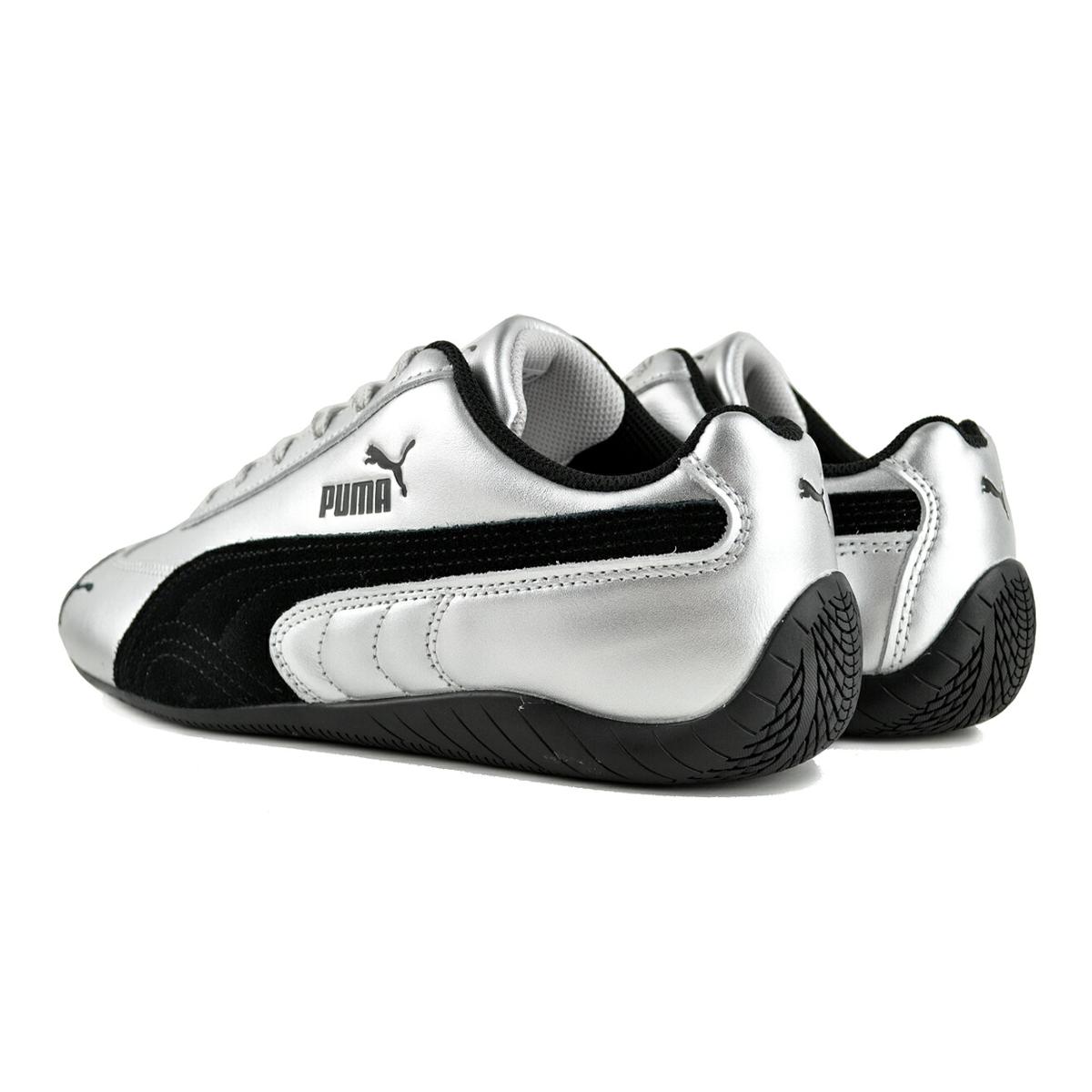 PUMA（プーマ） PUMA SPEEDCAT METALLIC PUMA SILVER-PUMA BLACK