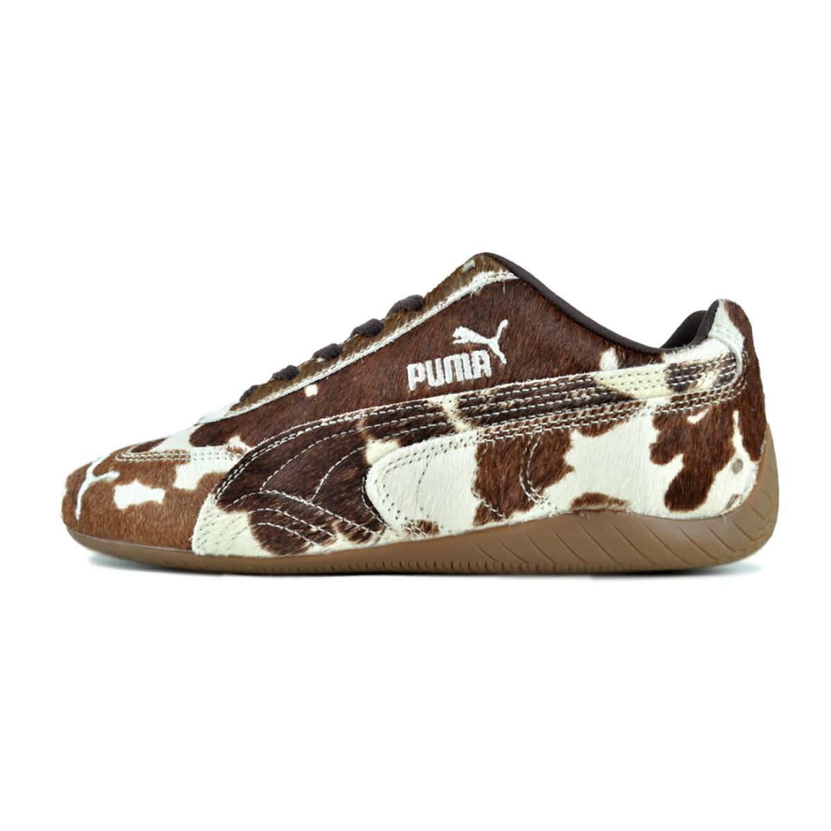 PUMA SPEEDCAT COW WNS CHOCOLATE BROWN-GUM 406141-01 プーマ