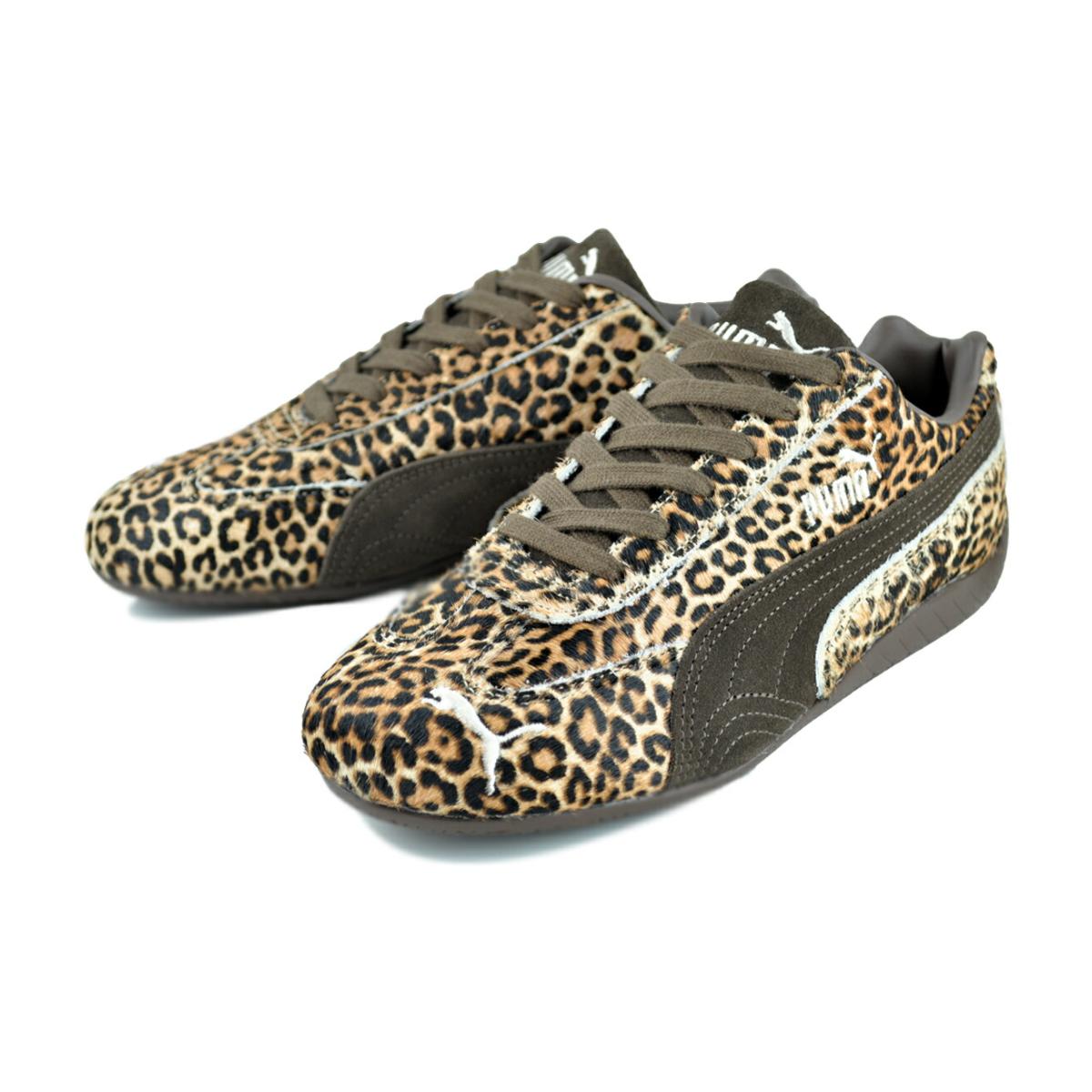 PUMA（プーマ） PUMA SPEEDCAT WILD WNS CHOCOLATE-WARM WHITE 406690 