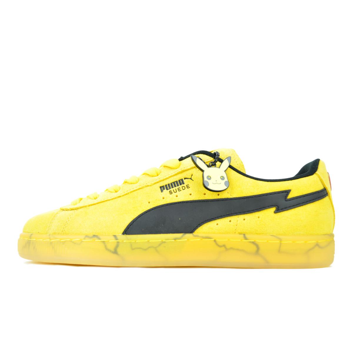 PUMA（プーマ） PUMA SUEDE PIKACHU ENERGIZING YELLOW-PUMA BLACK