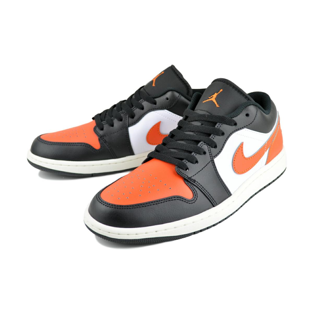 エア ジョーダン 1 NIKE AIR JORDAN LOW blk/starfish-wht-sail
