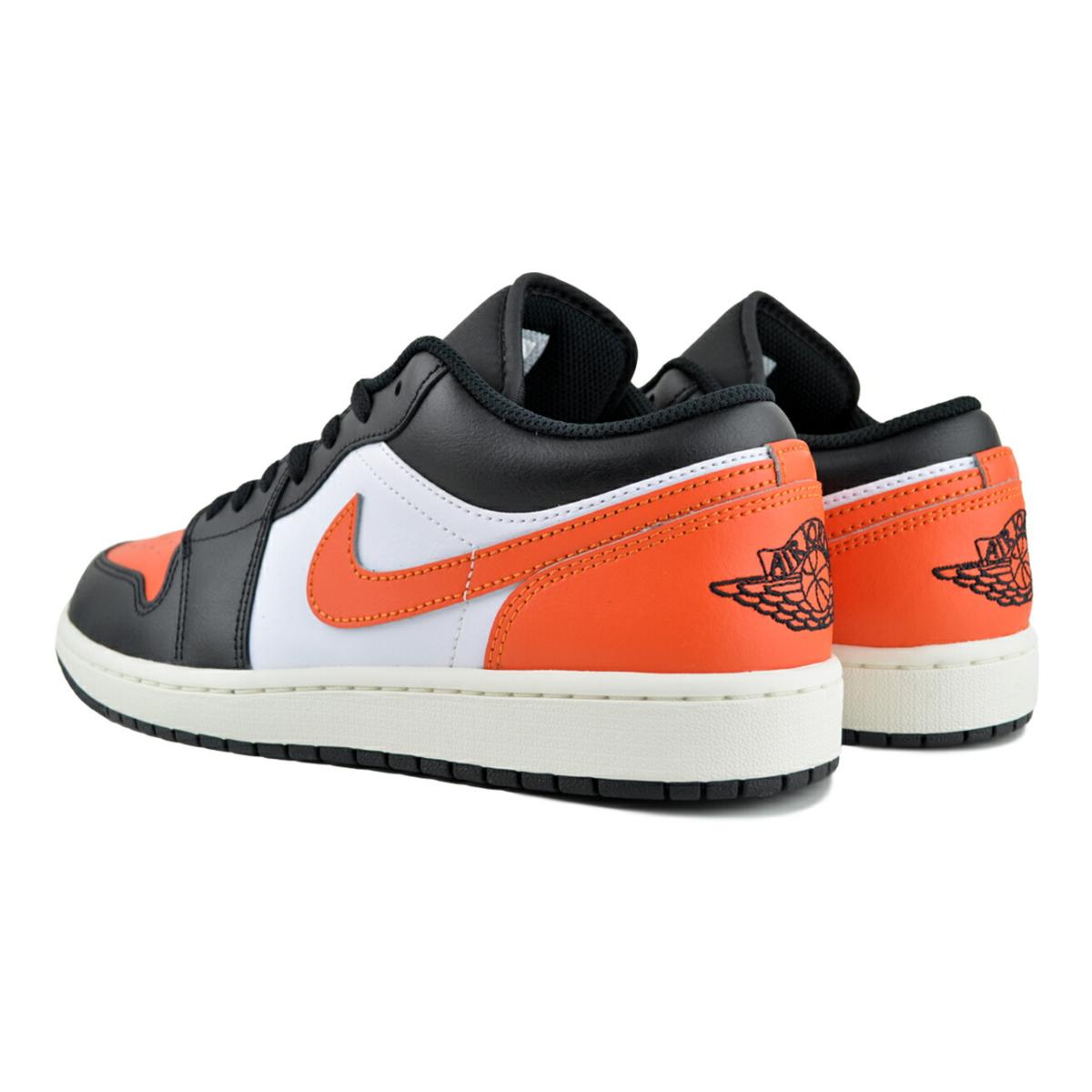 ナイキNIKE エアジョーダン1  low star fish27.5センチ エア ジョーダン 1 NIKE AIR JORDAN LOW blk/starfish-wht-sail 553558