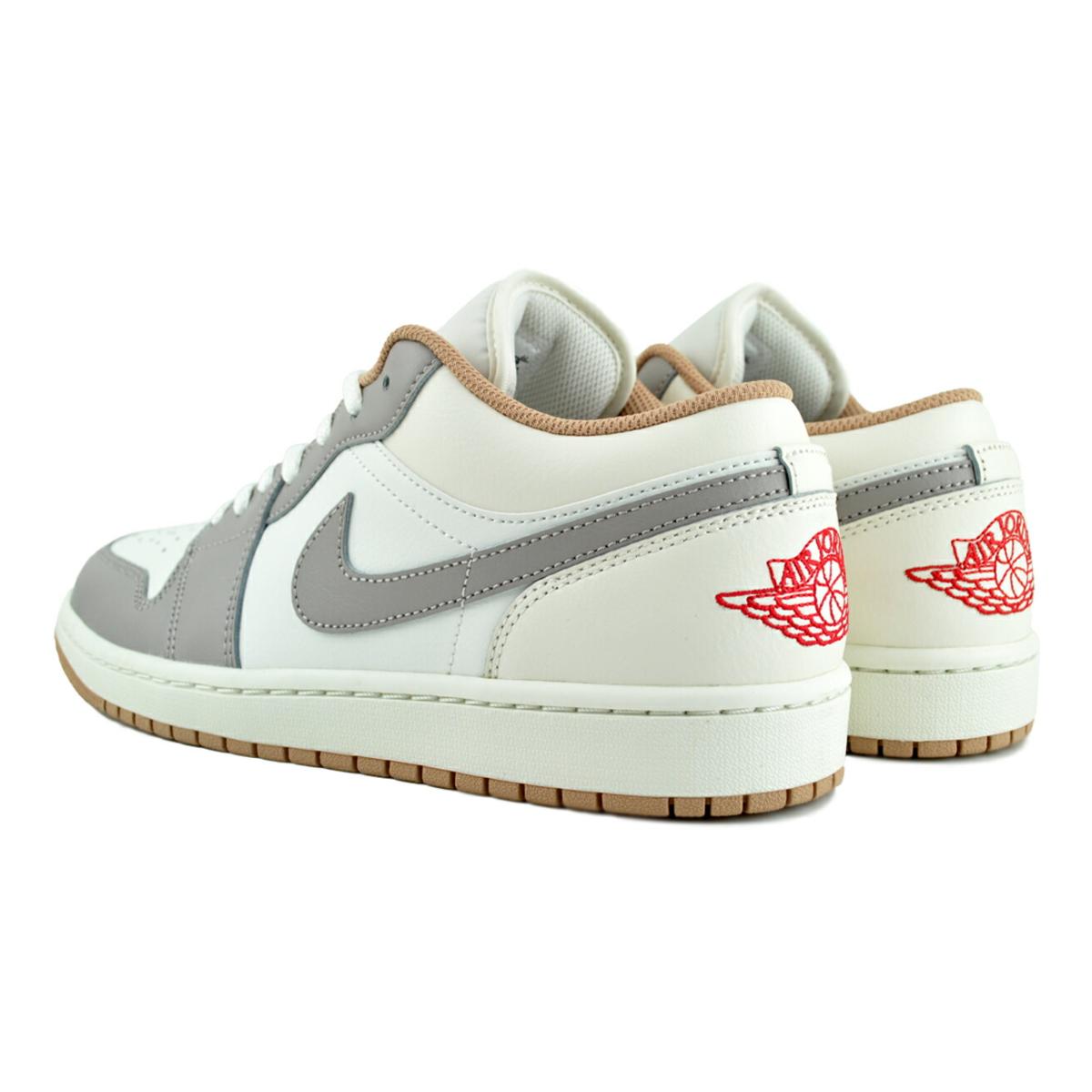 エア ジョーダン 1 NIKE AIR JORDAN LOW sail/fire red-college