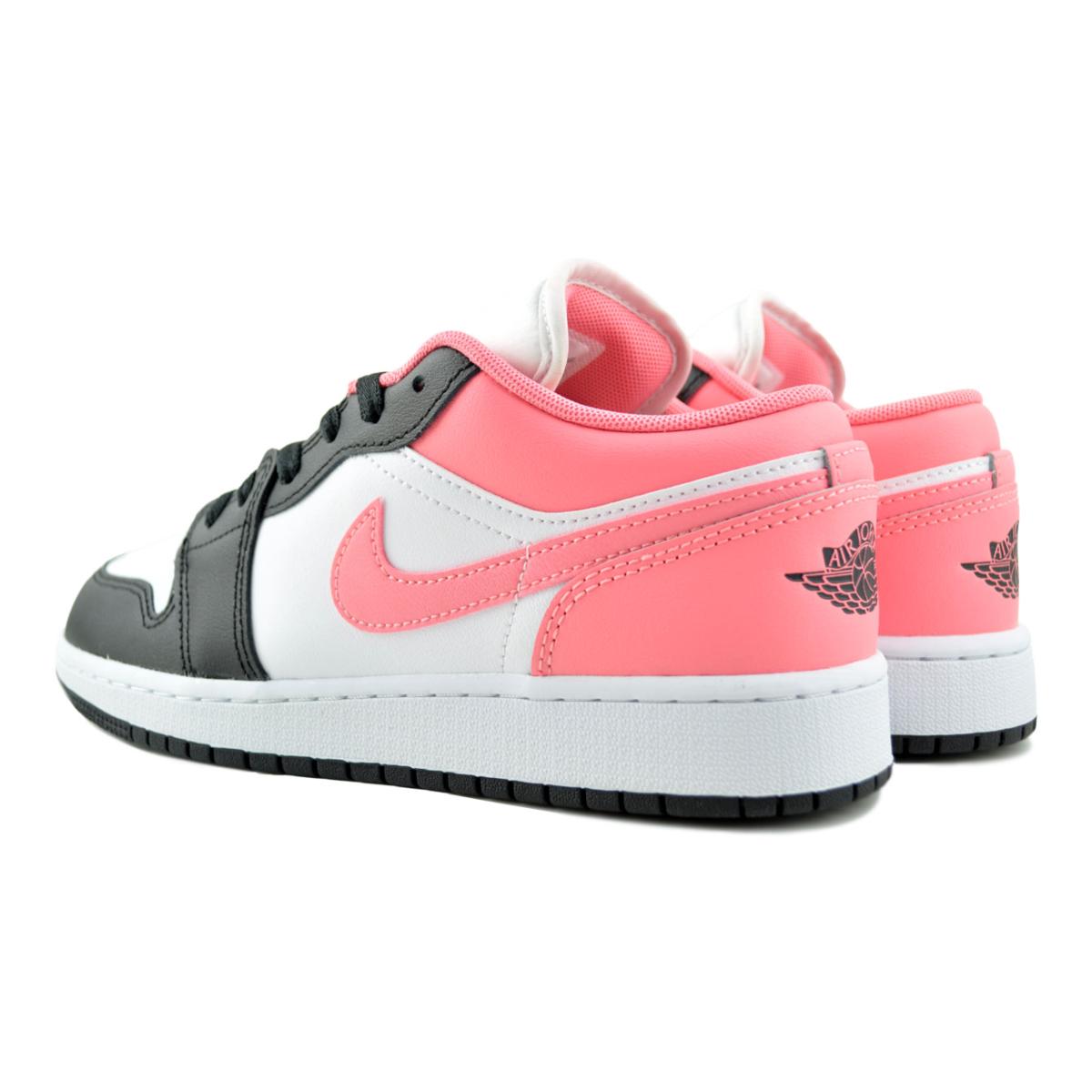 エア ジョーダン 1 NIKE AIR JORDAN LOW(GS) blk/pink gaze-wht 553560