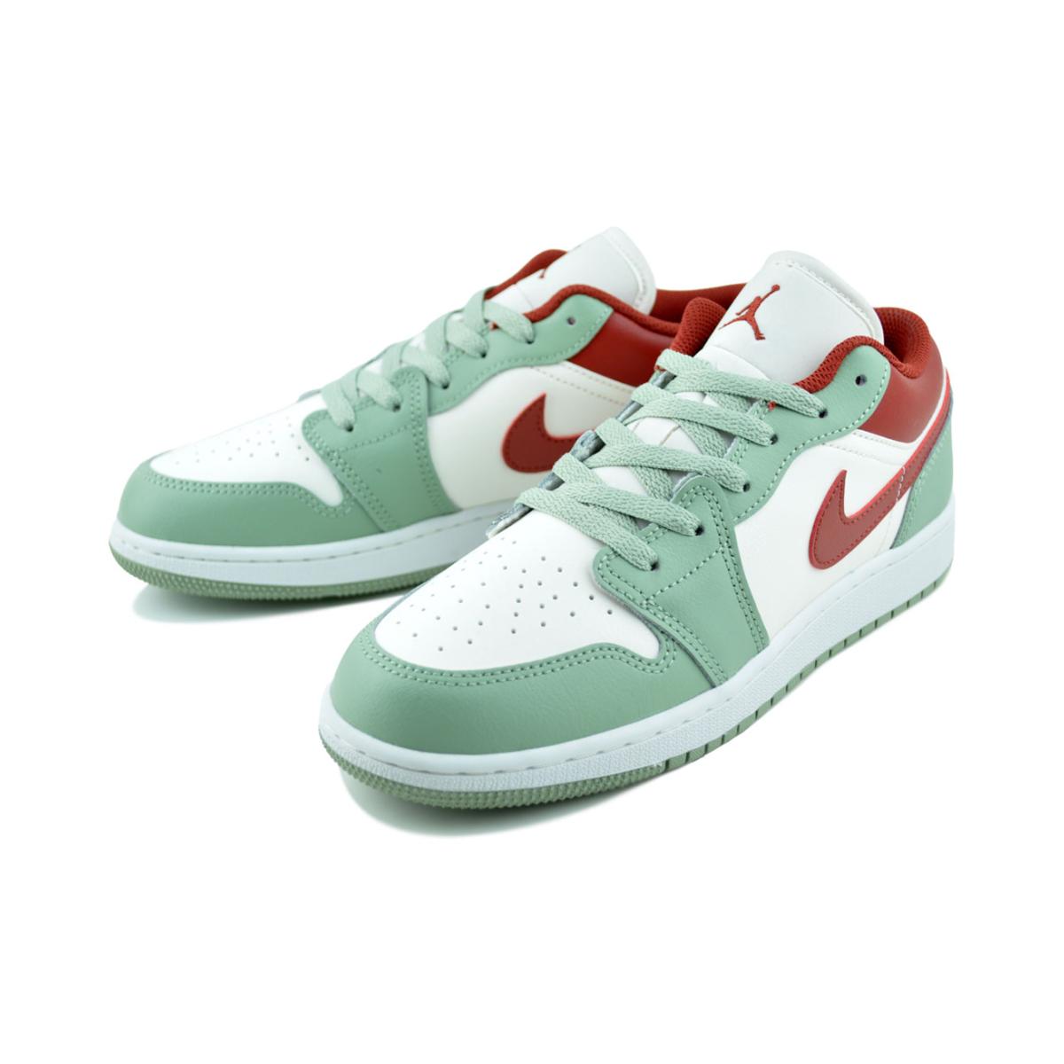 エア ジョーダン 1 NIKE AIR JORDAN LOW(GS) sail/jade horizon-summit