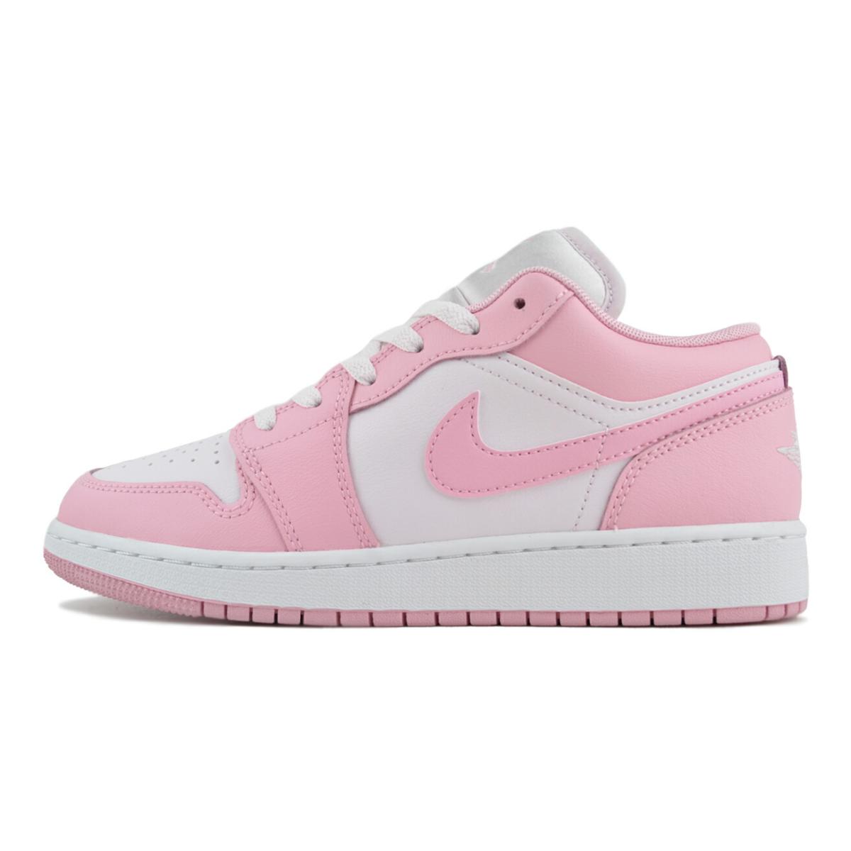 エア ジョーダン 1 NIKE AIR JORDAN LOW(GS) med soft pink/pearl pink エア ジョーダン 1 NIKE AIR JORDAN LOW(GS) med soft pink/pearl pink