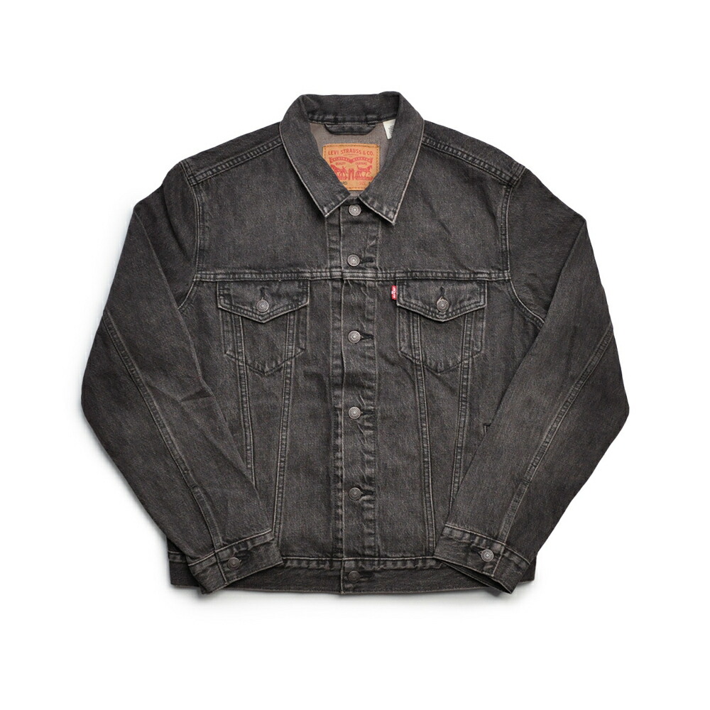 リーバイス ライダースジャケット Levi's（リーバイス） LEVIS TRUCKER JACKET BLACK 723340584