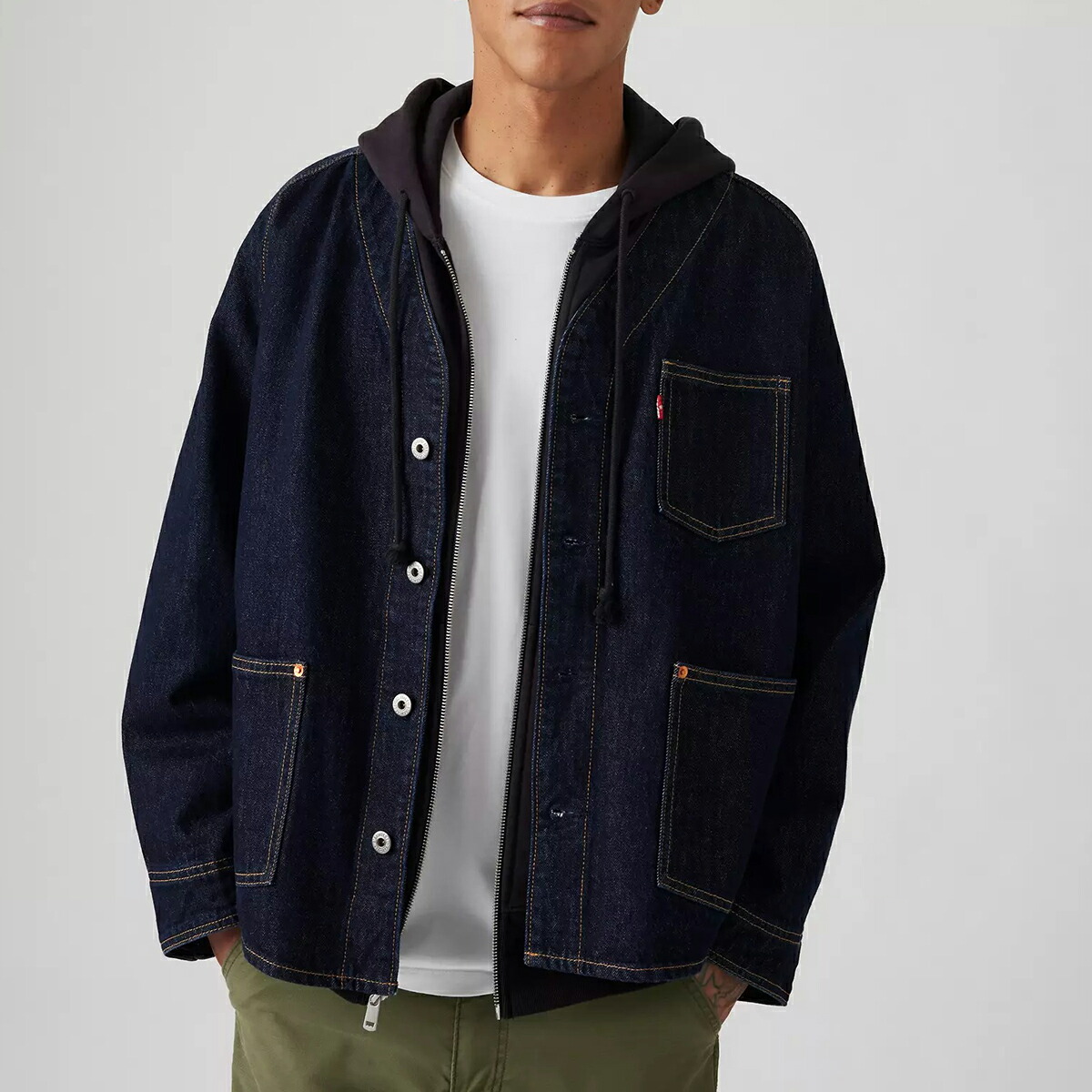 Levi's LEVIS UNION ENGINEER CARDIGAN DARK INDIGO a71390003