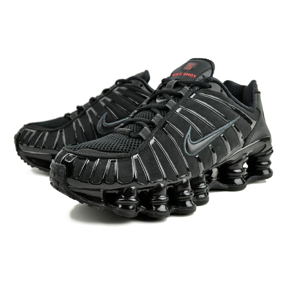 NIKE（ナイキ） NIKE WMNS SHOX TL black/black-mtlc hematite ar3566