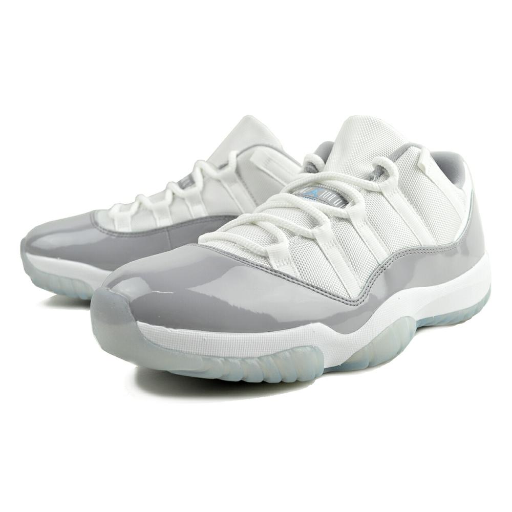 NIKE（ナイキ） NIKE AIR JORDAN 11 RETRO LOW white/university blue