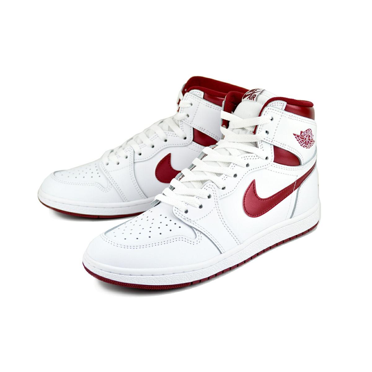 エア ジョーダン 1 NIKE AIR JORDAN HIGH 85 white/team red-white