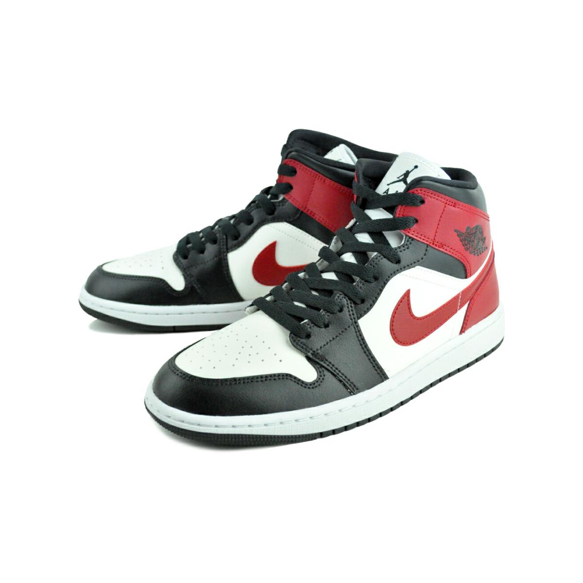 エア ジョーダン 1 NIKE WMNS AIR JORDAN MID sail/gym red-off noir
