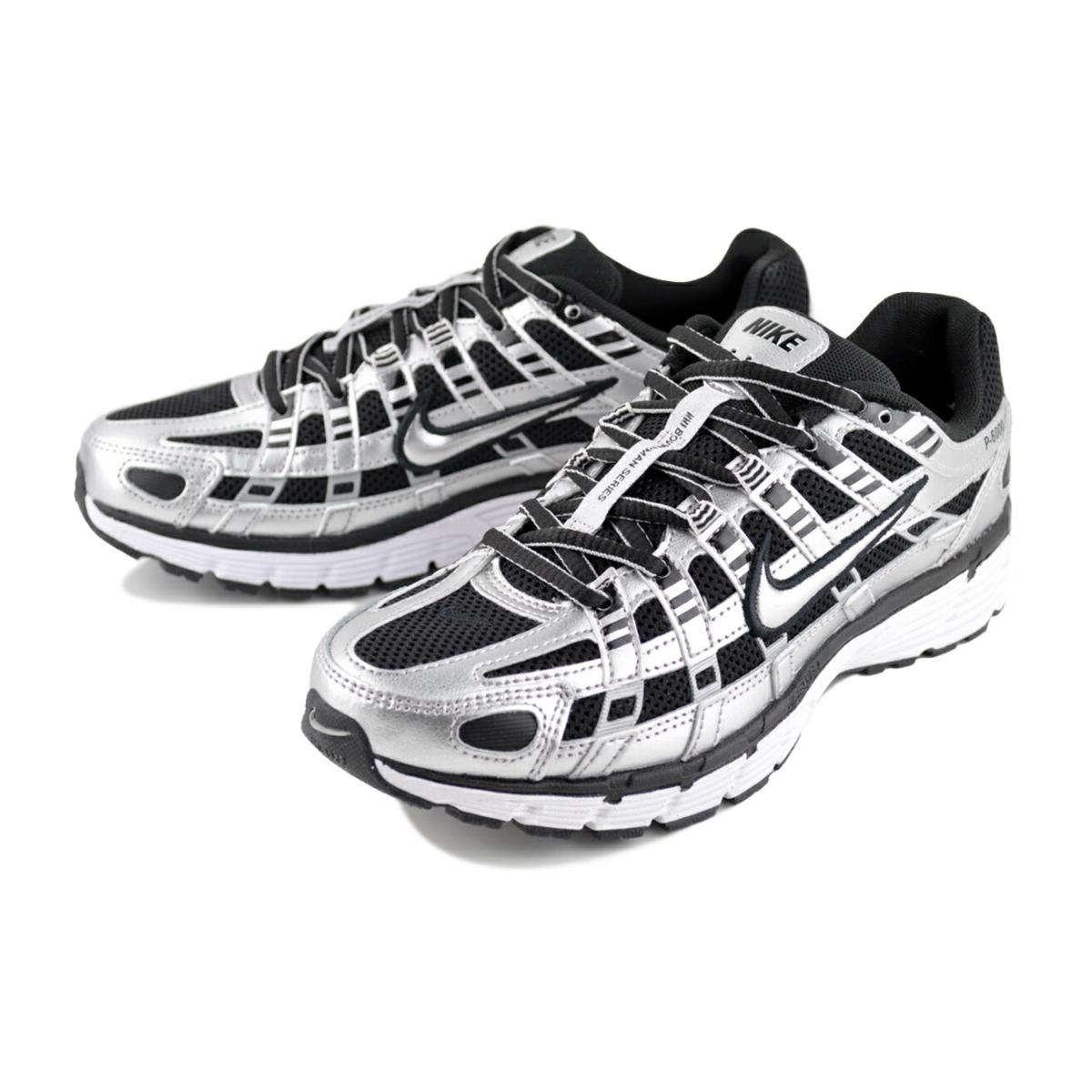 NIKE（ナイキ） NIKE WMNS P-6000 metallic silver bv1021-013 