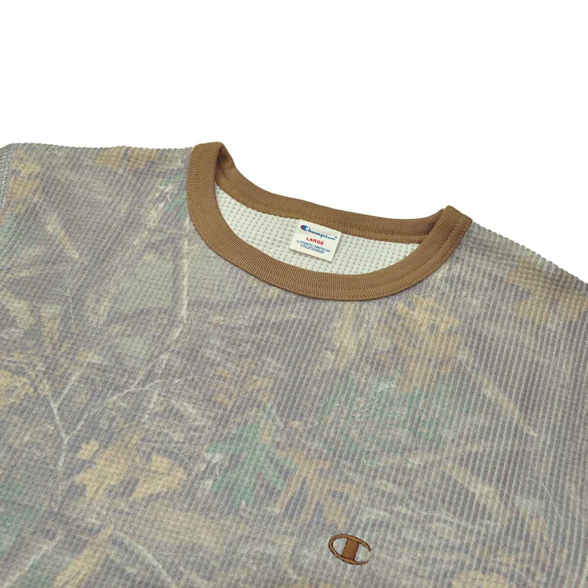 Champion（チャンピオン） ワッフル クルーネック リアルツリー
