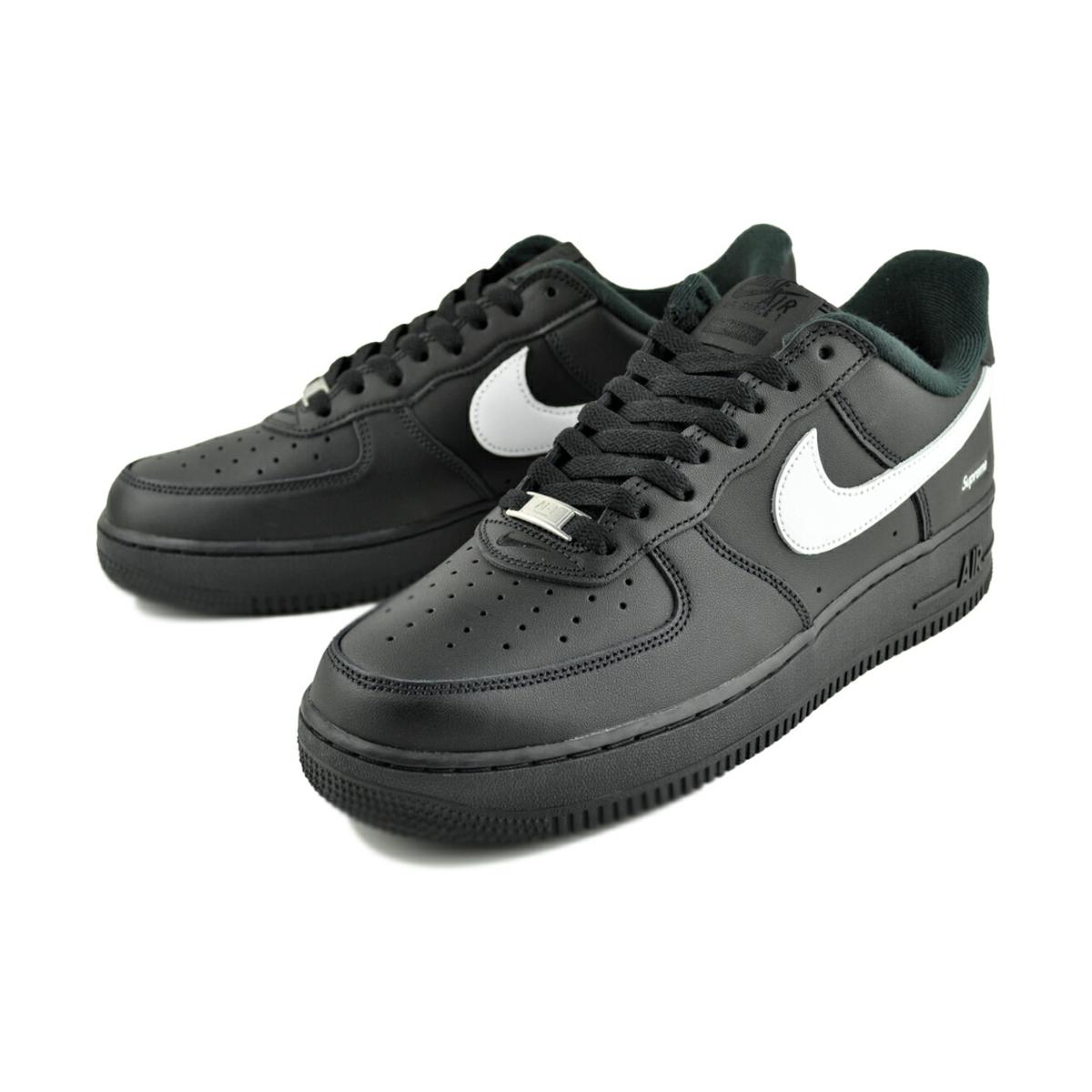 NIKE（ナイキ） NIKE AIR FORCE 1 LOW / SUPREME blk/wht-blk cu9225