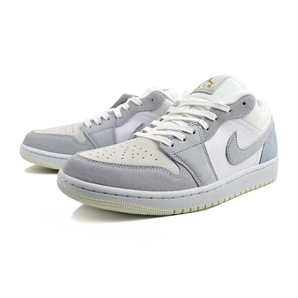 NIKE（ナイキ） NIKE AIR JORDAN 1 LOW PARIS white/sky grey-football