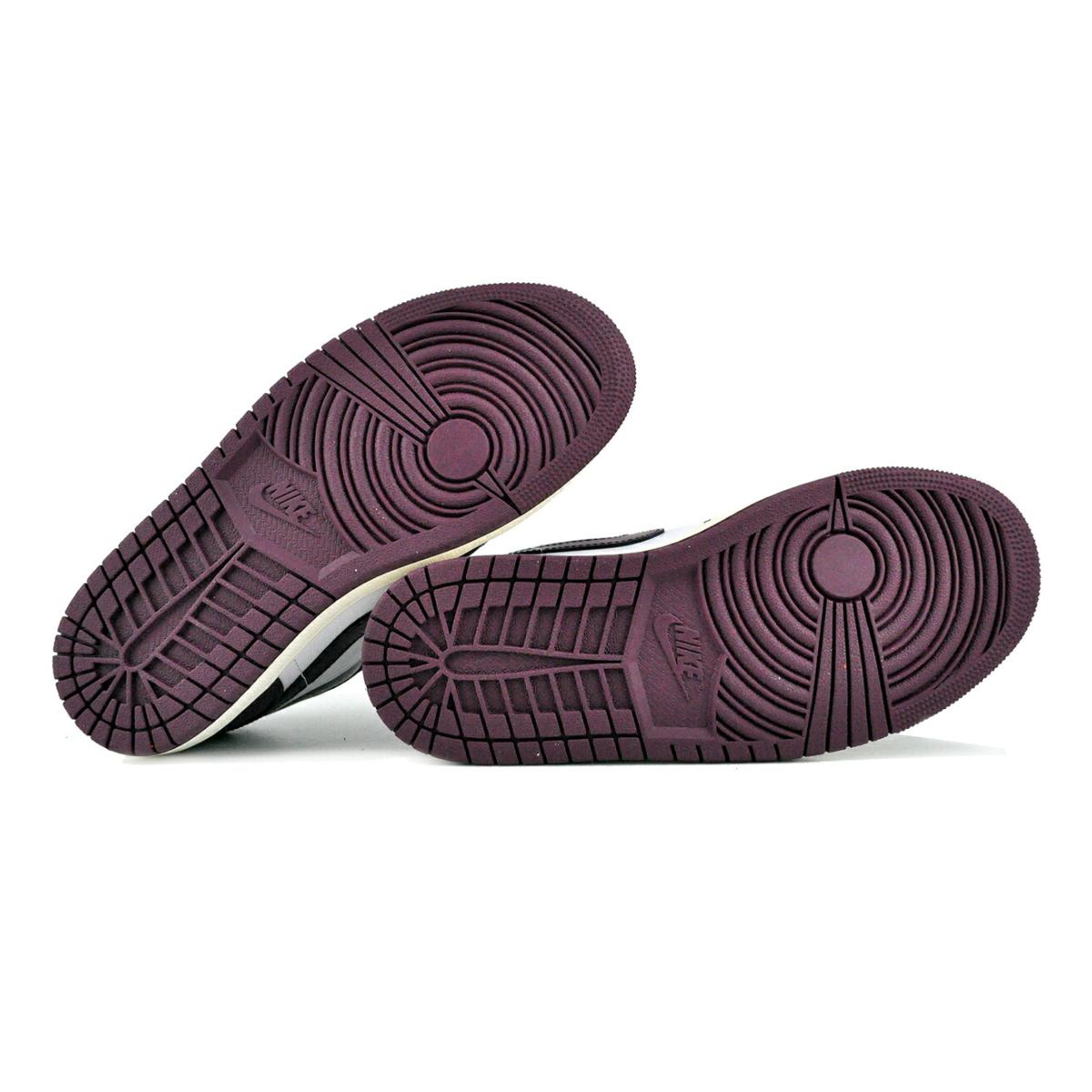 NIKE（ナイキ） NIKE WMNS AIR JORDAN 1 LOW wht/bordeaux-sail dc0774