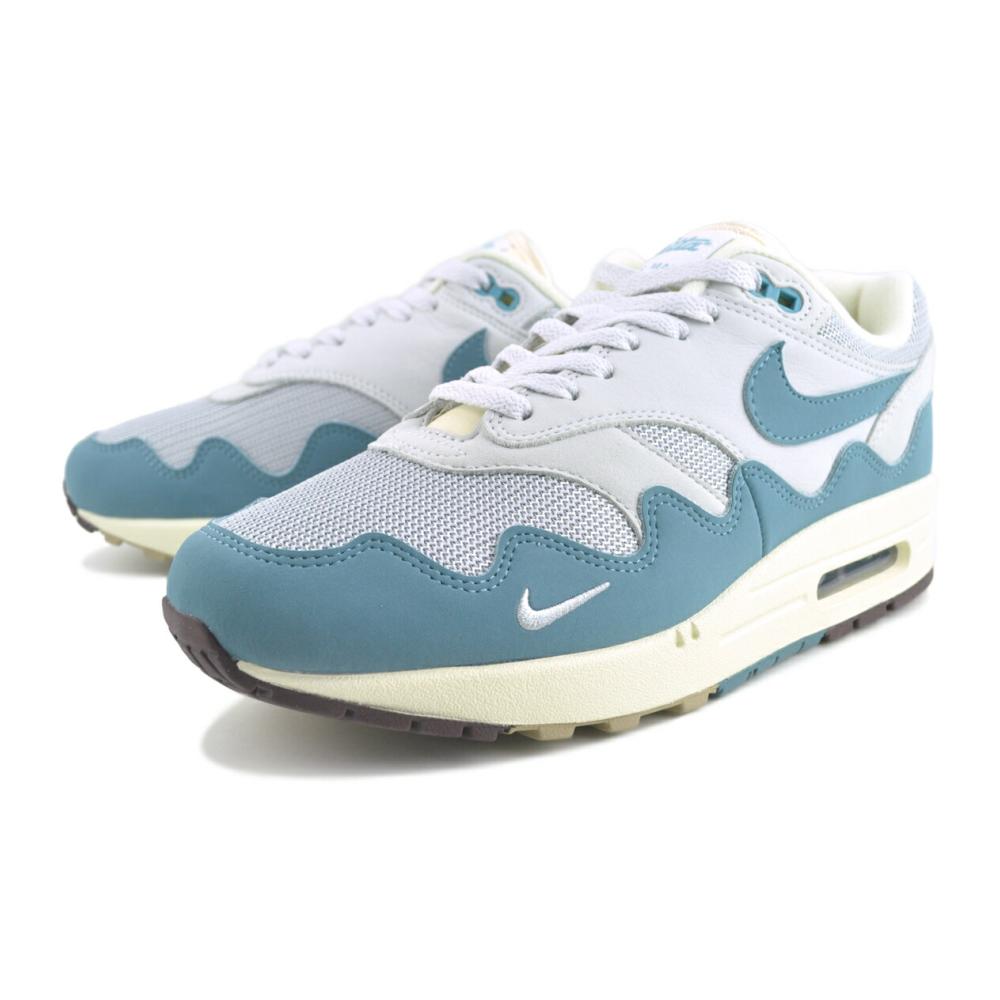 NIKE（ナイキ） NIKE AIR MAX 1 PATTA metallic silver/noise aqua