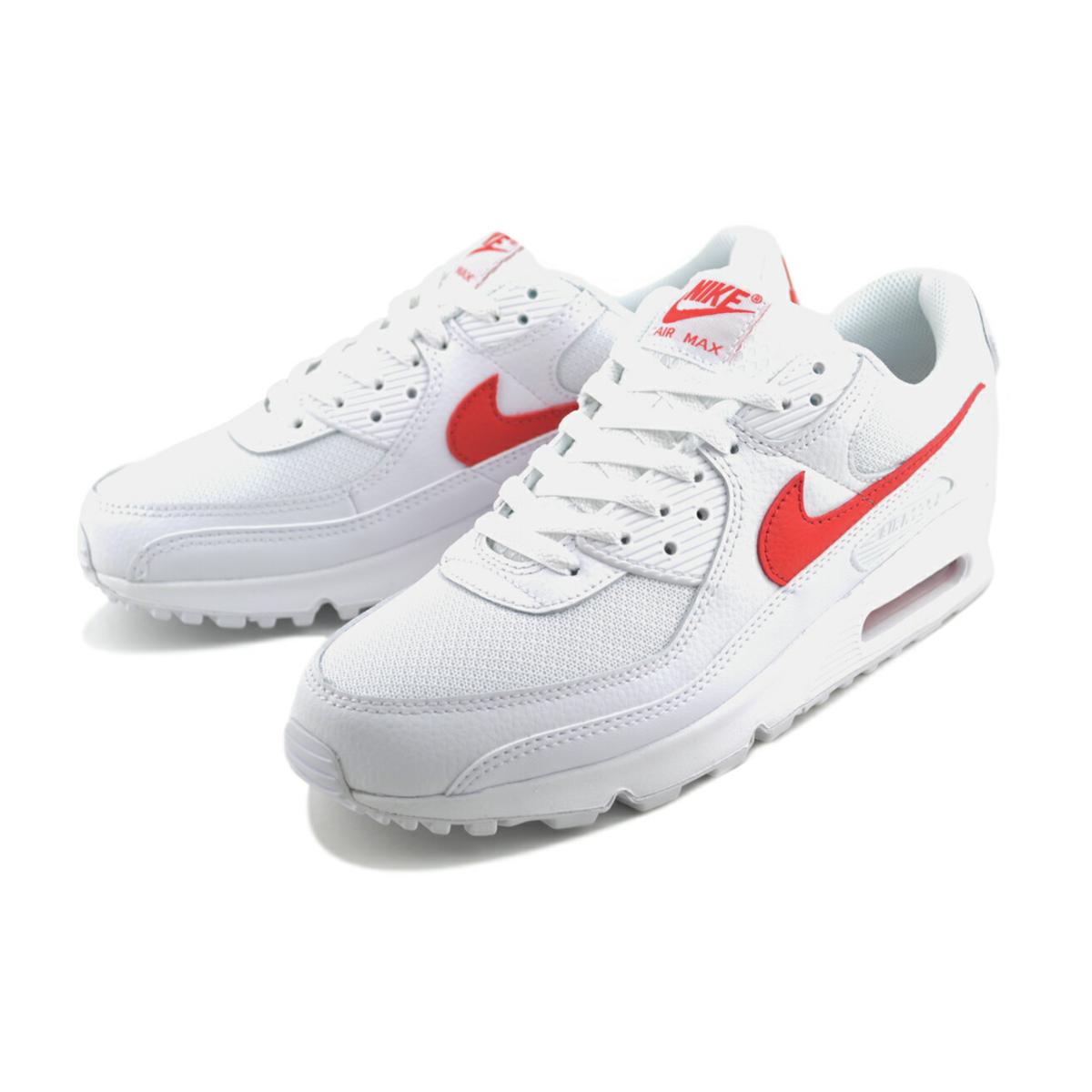 エア マックス 90 NIKE AIR MAX wht/university red-wht dm0029-120