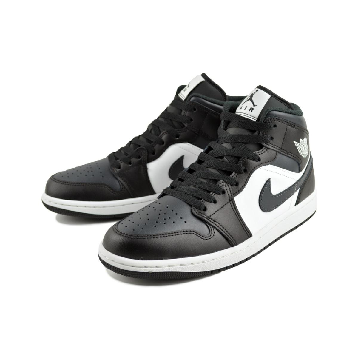 NIKE エアジョーダン エア ジョーダン 1 NIKE AIR JORDAN MID blk/off noir-summit
