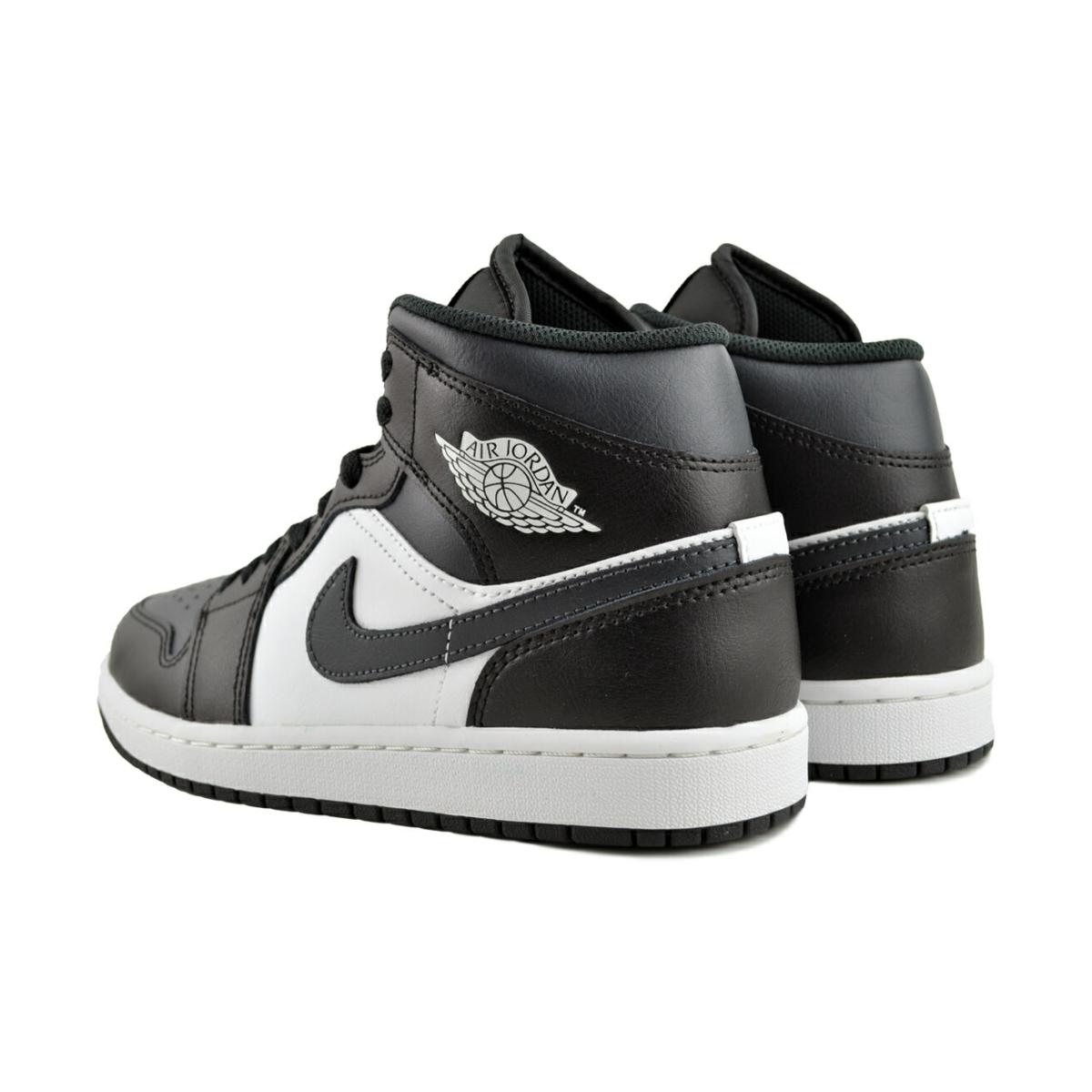 エア ジョーダン 1 NIKE AIR JORDAN MID blk/off noir-summit wht