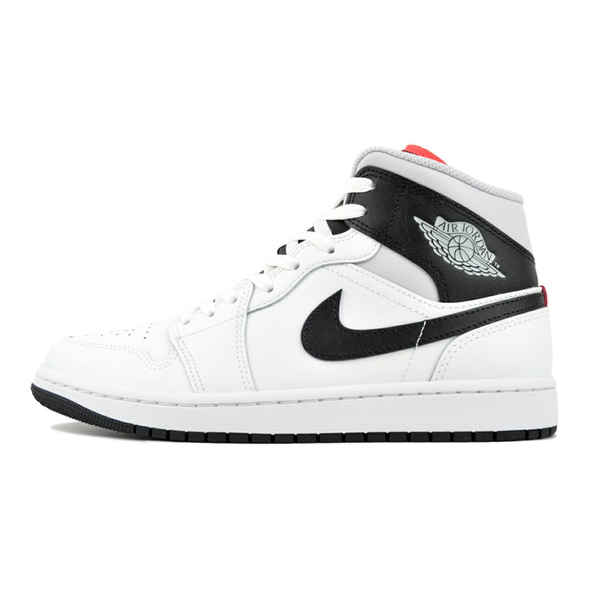 エア ジョーダン 1 NIKE AIR JORDAN MID summit wht/blk dq8426-109