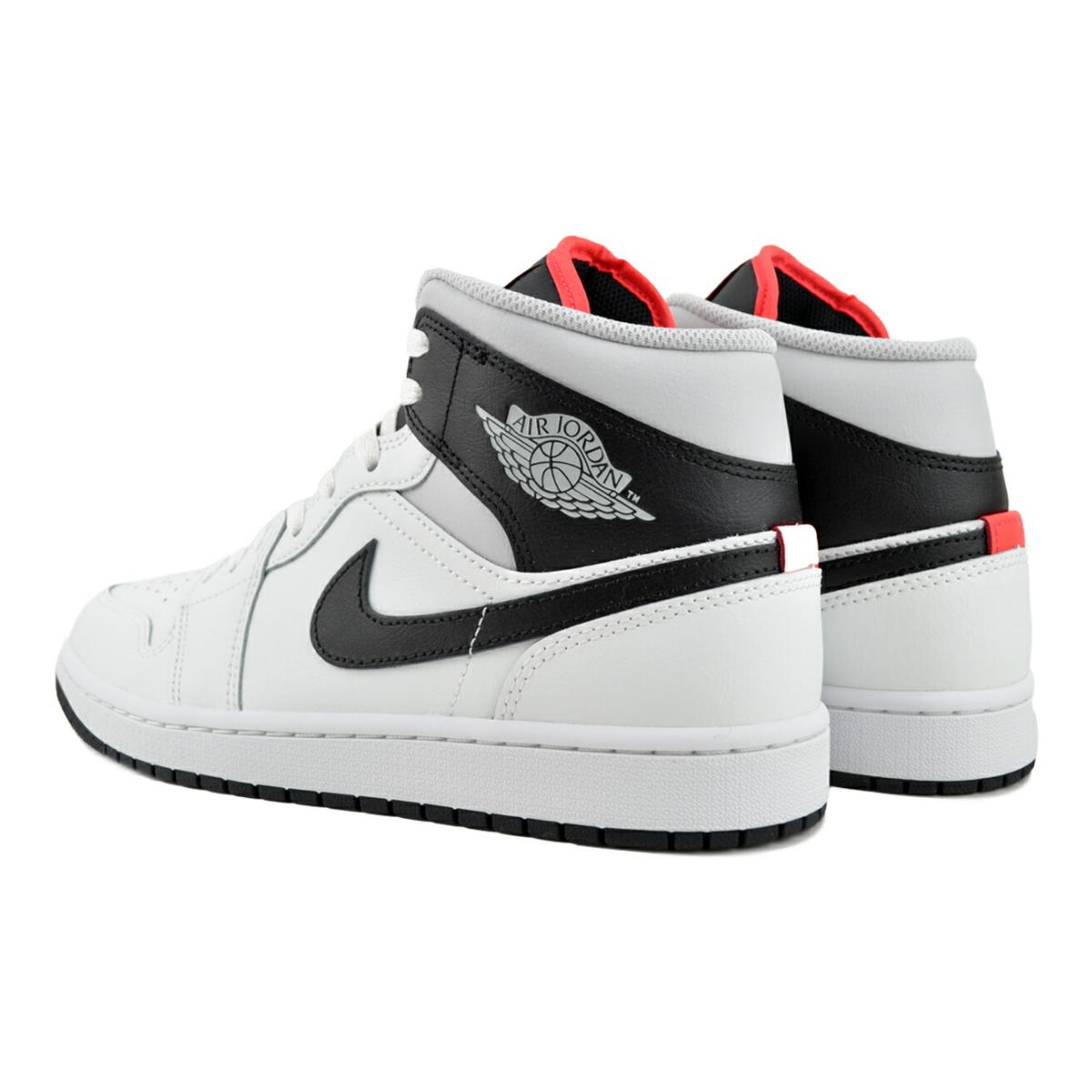 エア ジョーダン 1 NIKE AIR JORDAN MID summit wht/blk dq8426-109