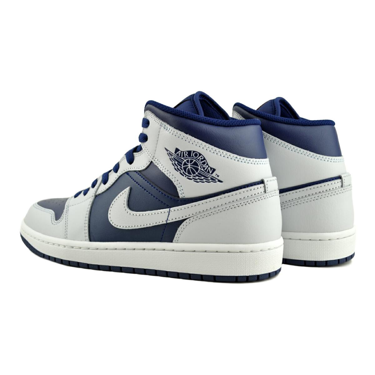 Jordan エアジョーダン スニーカー ホワイト/ブルー26cm エア ジョーダン 1 NIKE AIR JORDAN MID blue void/pure platinum